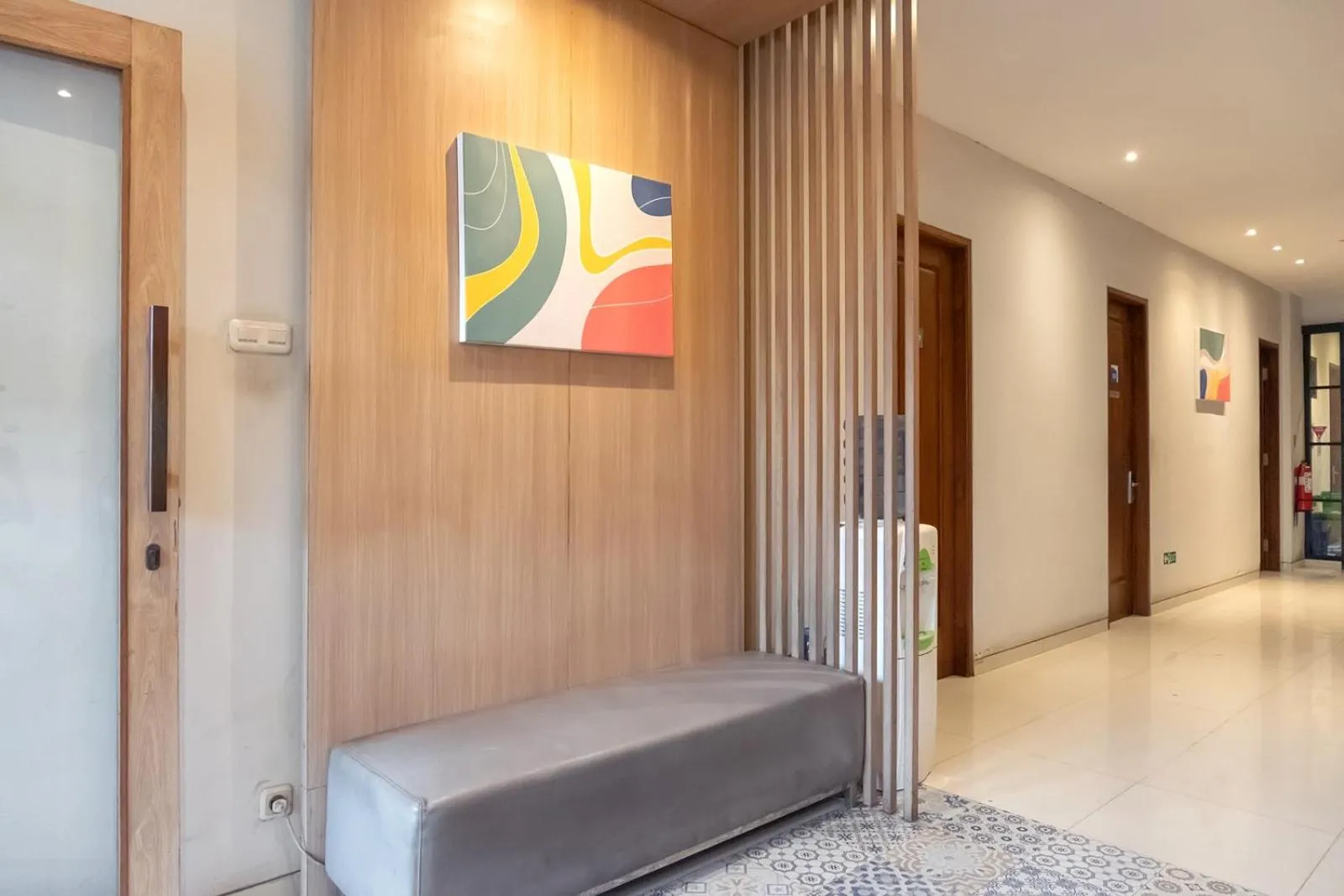 Lobby or reception in Mono Coliving Kencana, Surabaya