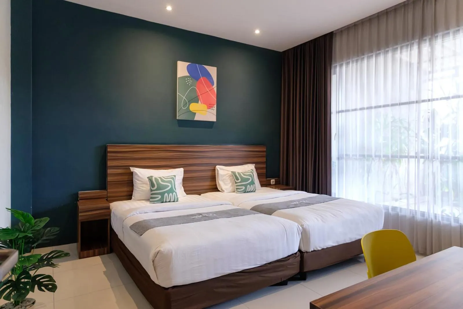 Bedroom, Bed in Mono Coliving Kencana, Surabaya
