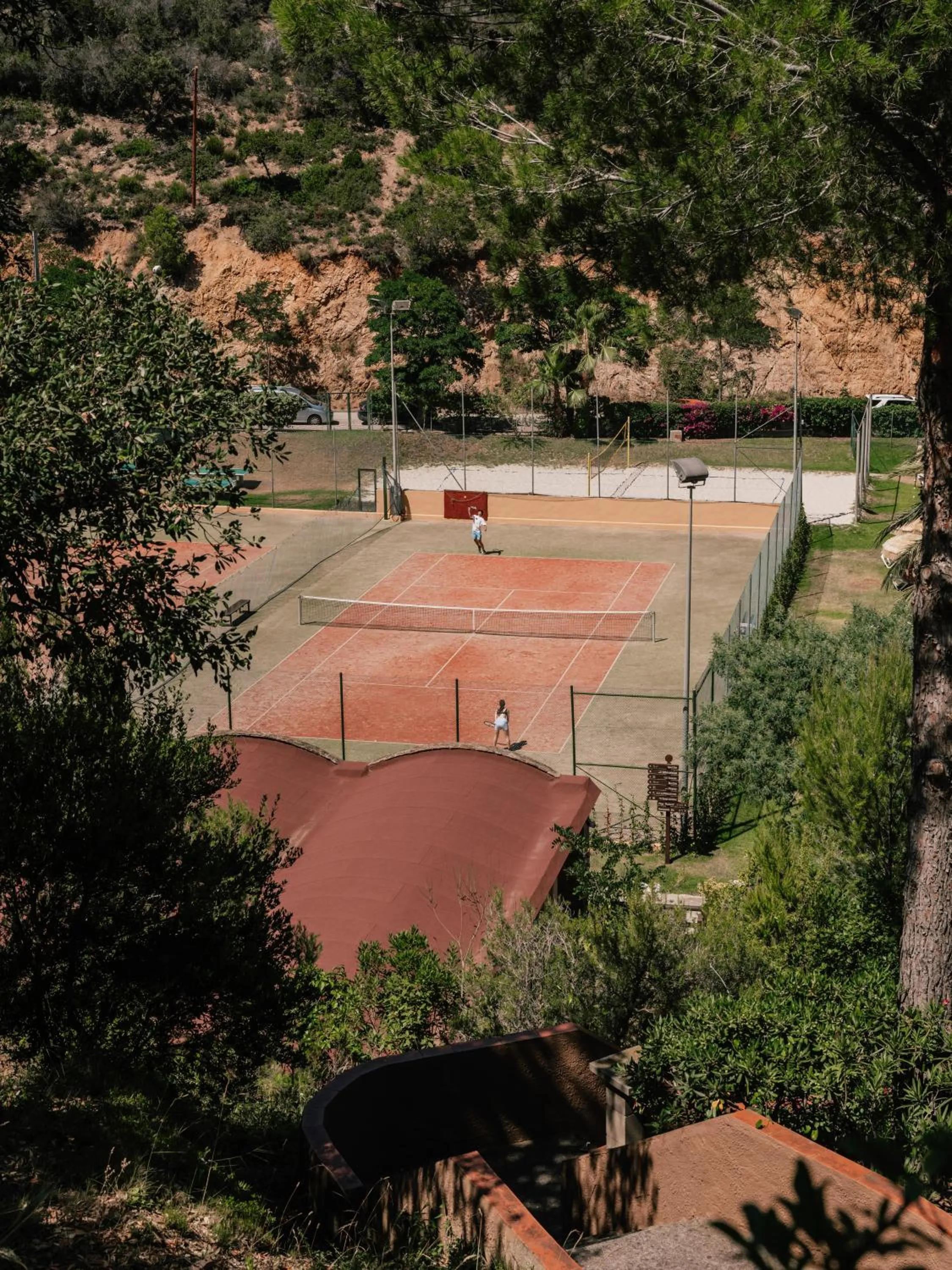 Tennis court in Zel Costa Brava