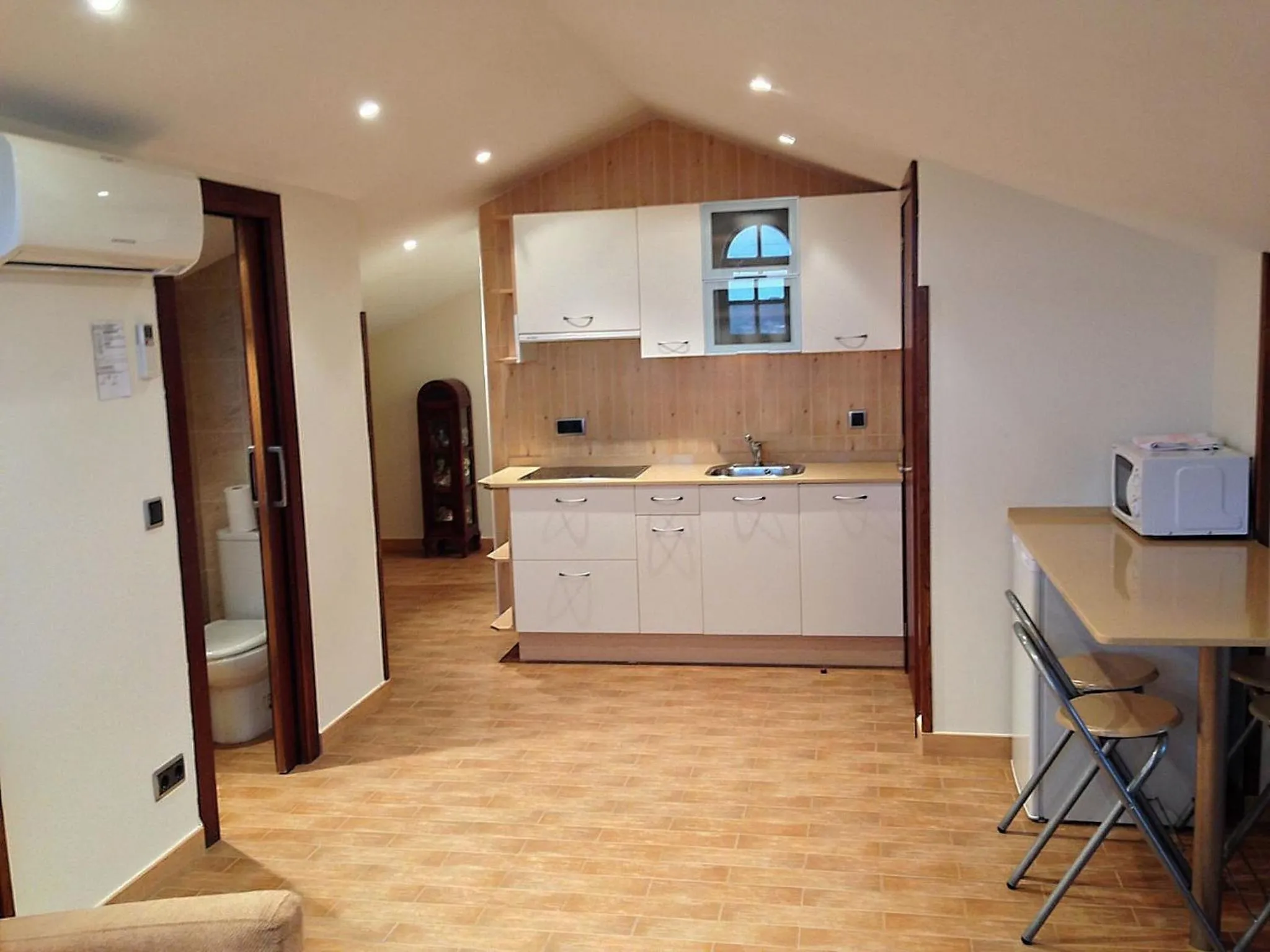 Kitchen or kitchenette in Apartamentos Costa Esmeralda