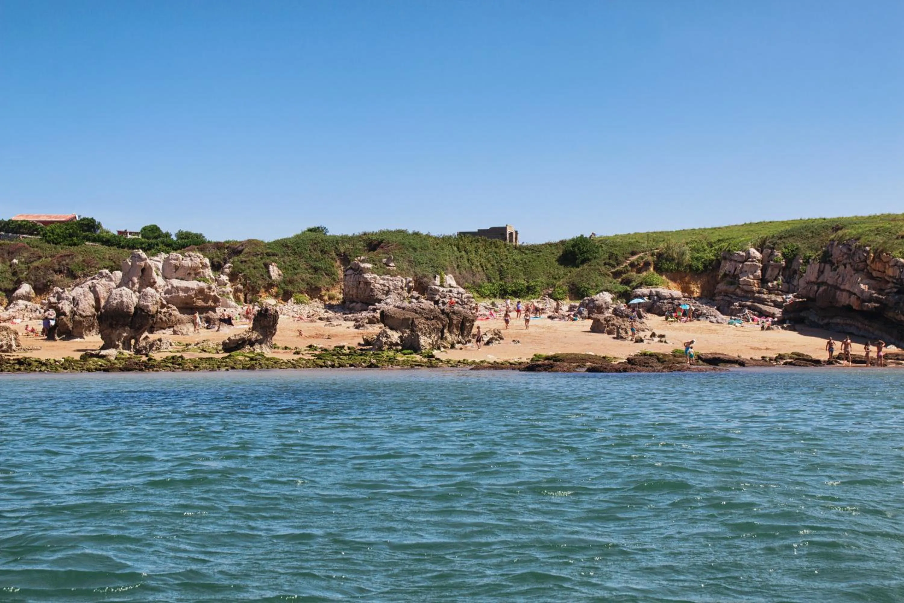 Beach in Apartamentos Costa Esmeralda