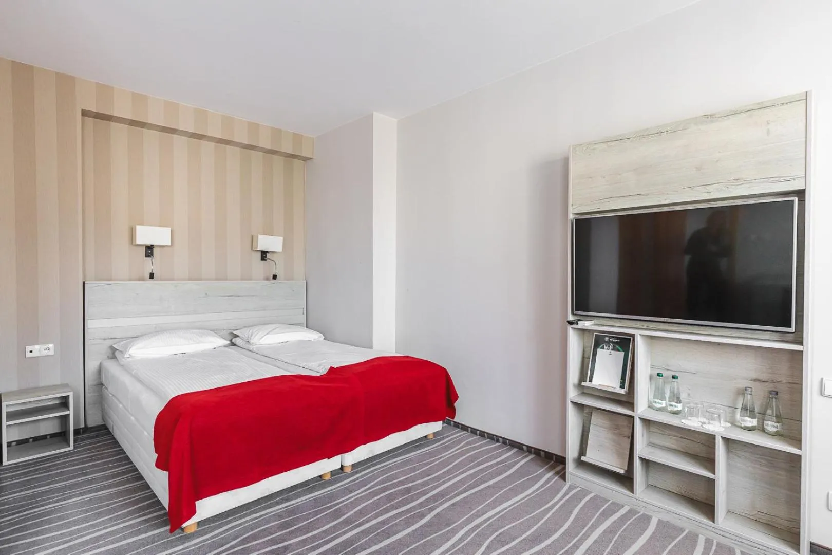 Bed in Hotel Akwawit