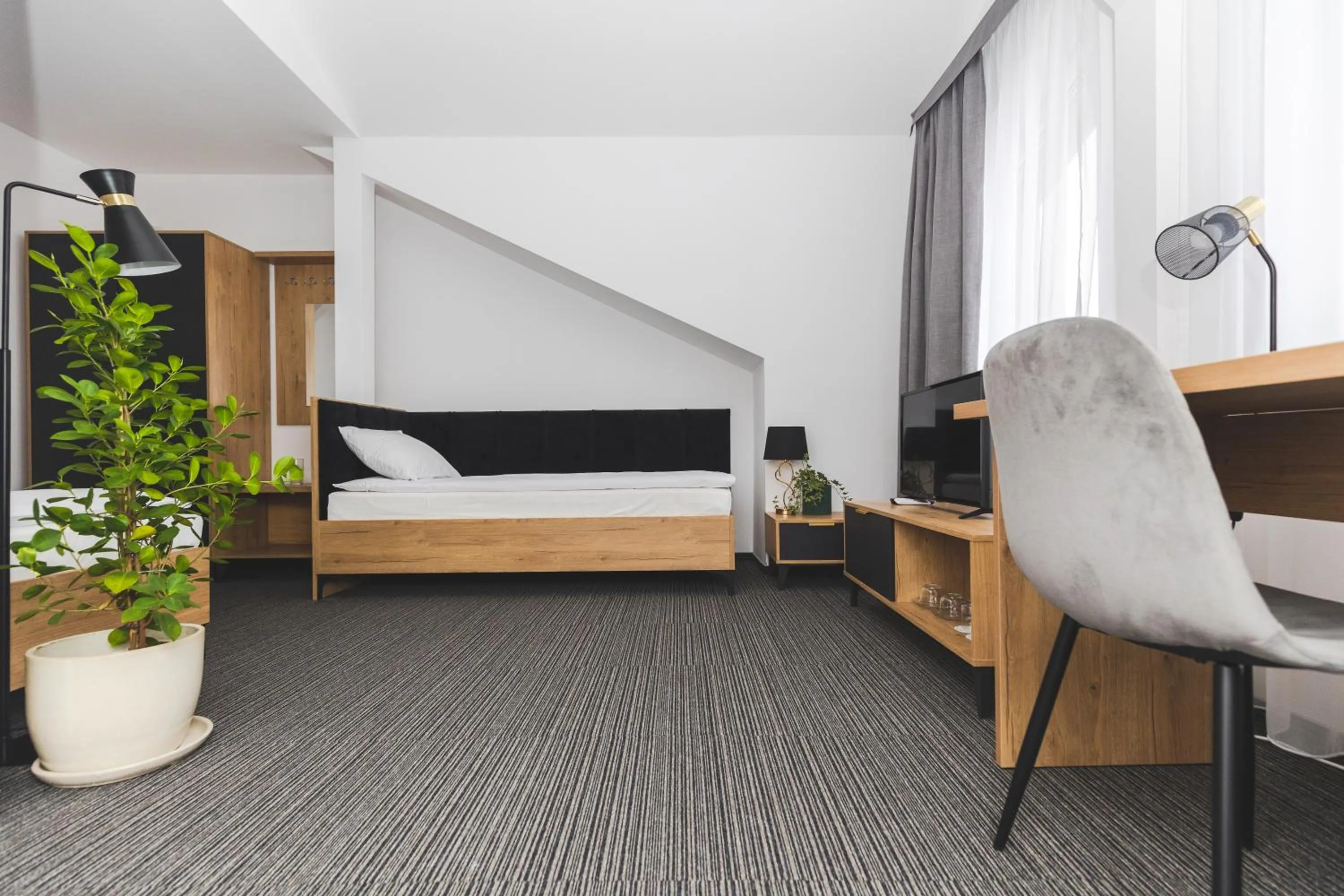 Bed in Hotel Akwawit