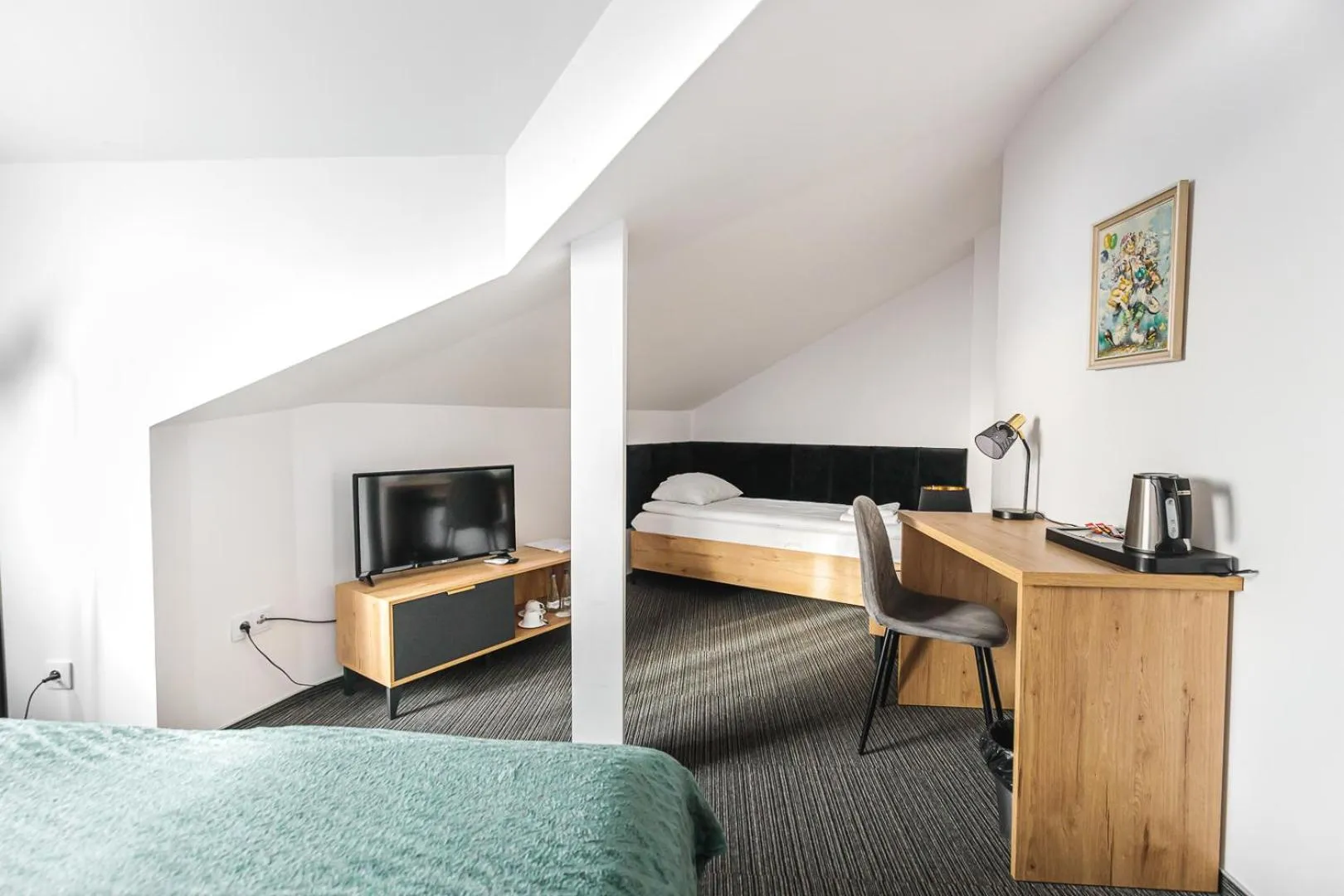 Bed in Hotel Akwawit