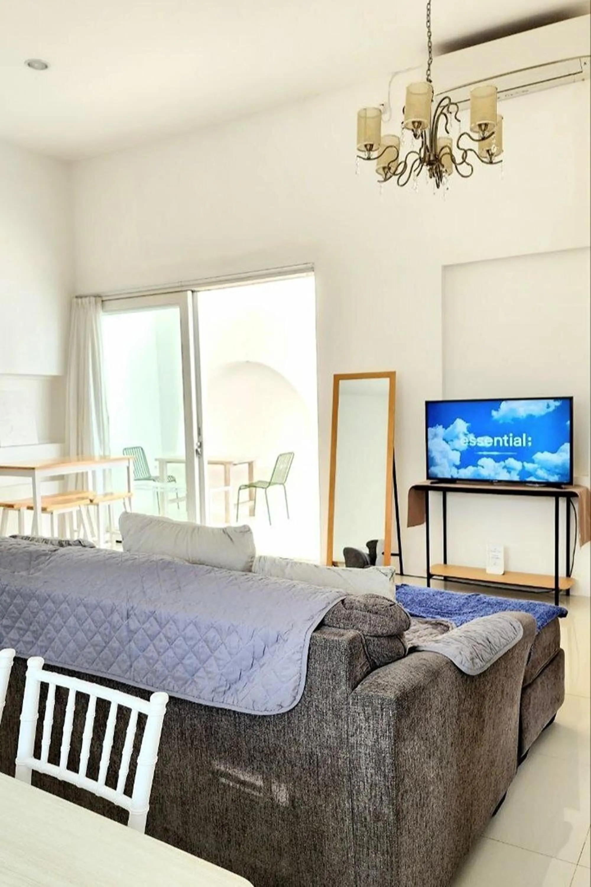 Living room, Bed in Floraison Living Villa Yogyakarta