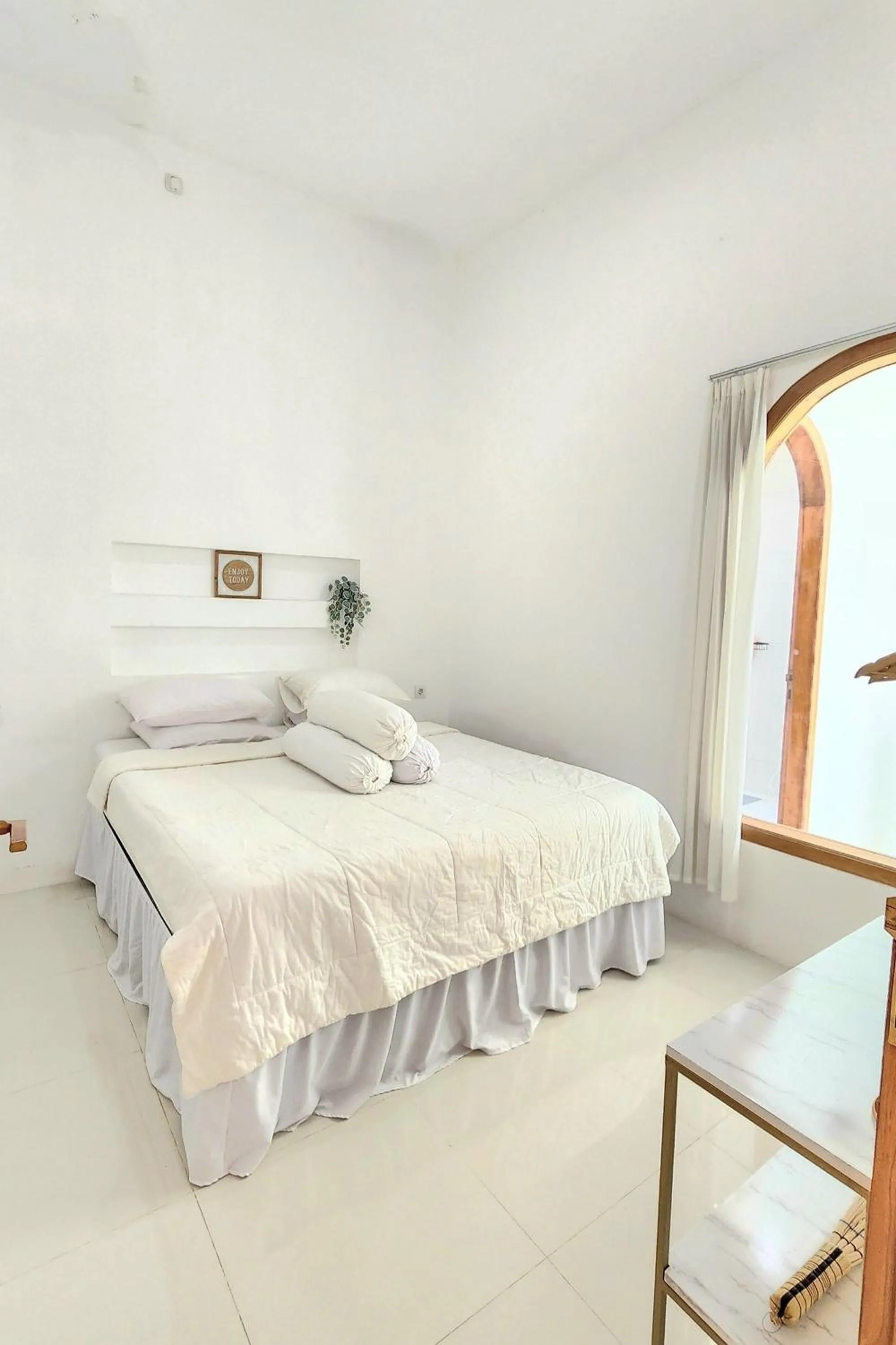 Bedroom, Bed in Floraison Living Villa Yogyakarta