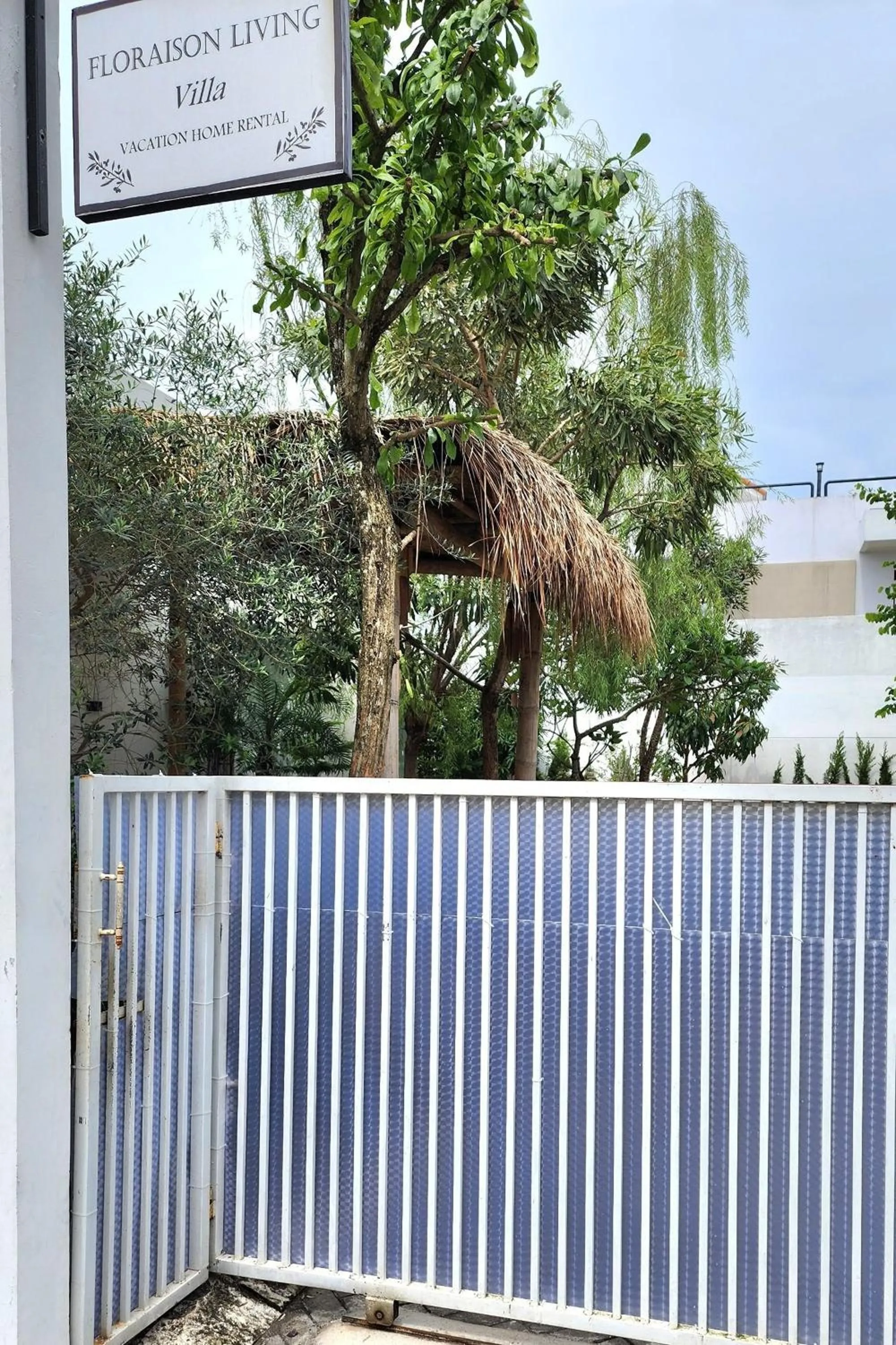 Facade/entrance in Floraison Living Villa Yogyakarta