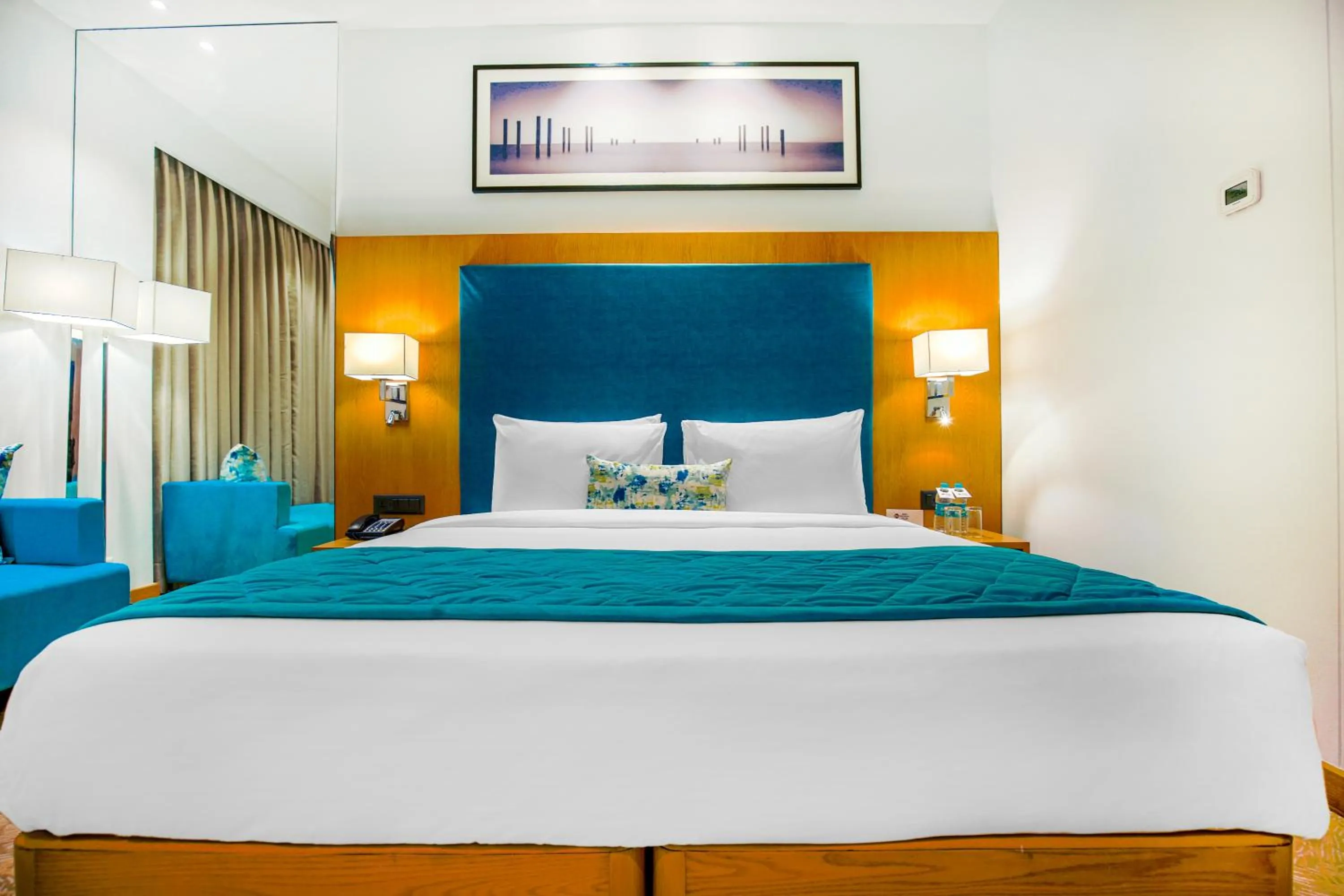 Bed in Best Western Plus Chandigarh Mohali