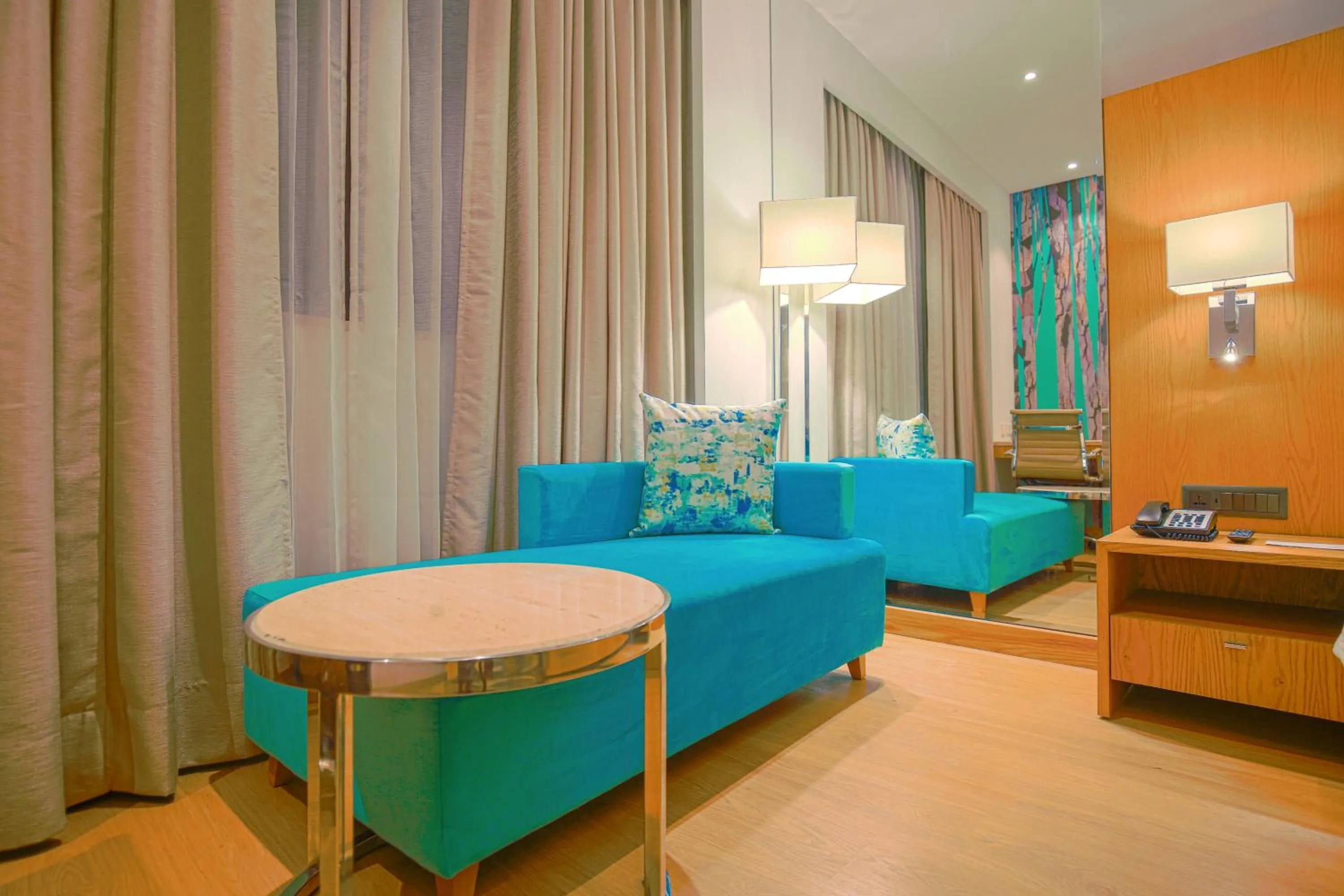 Seating area in Best Western Plus Chandigarh Mohali