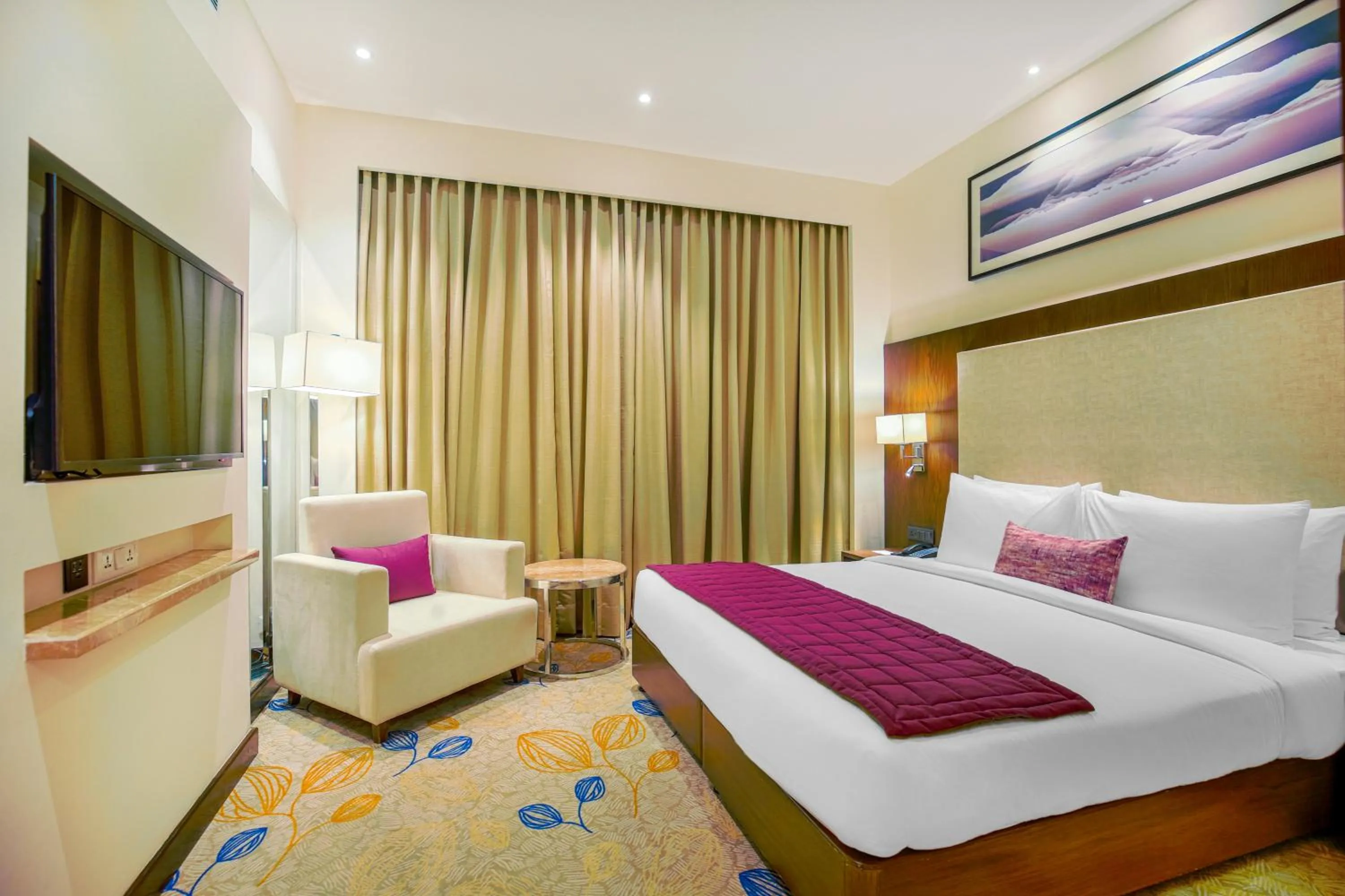 Bedroom, Bed in Best Western Plus Chandigarh Mohali