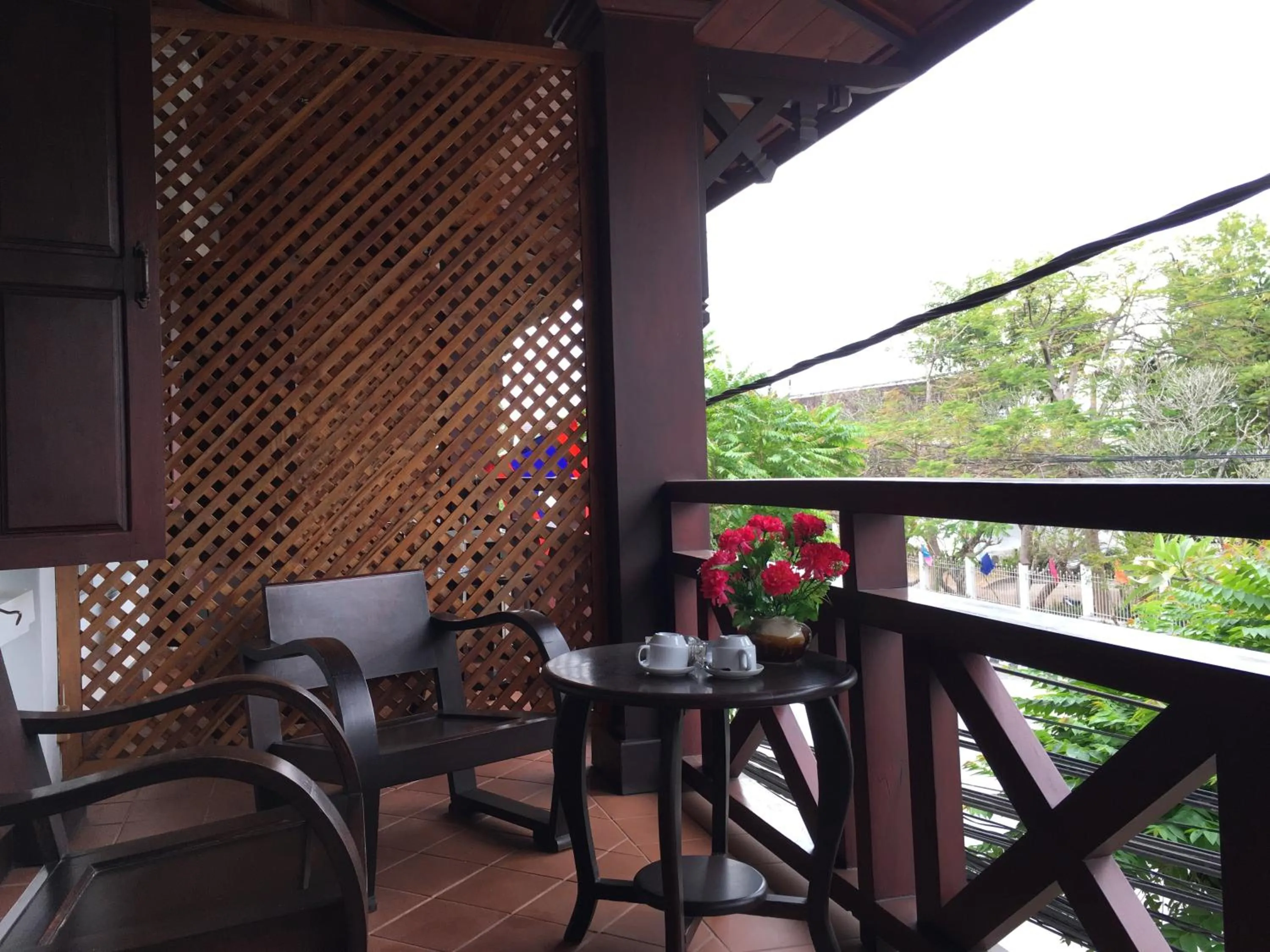 Balcony/Terrace in Luang Prabang Pangkham Lodge