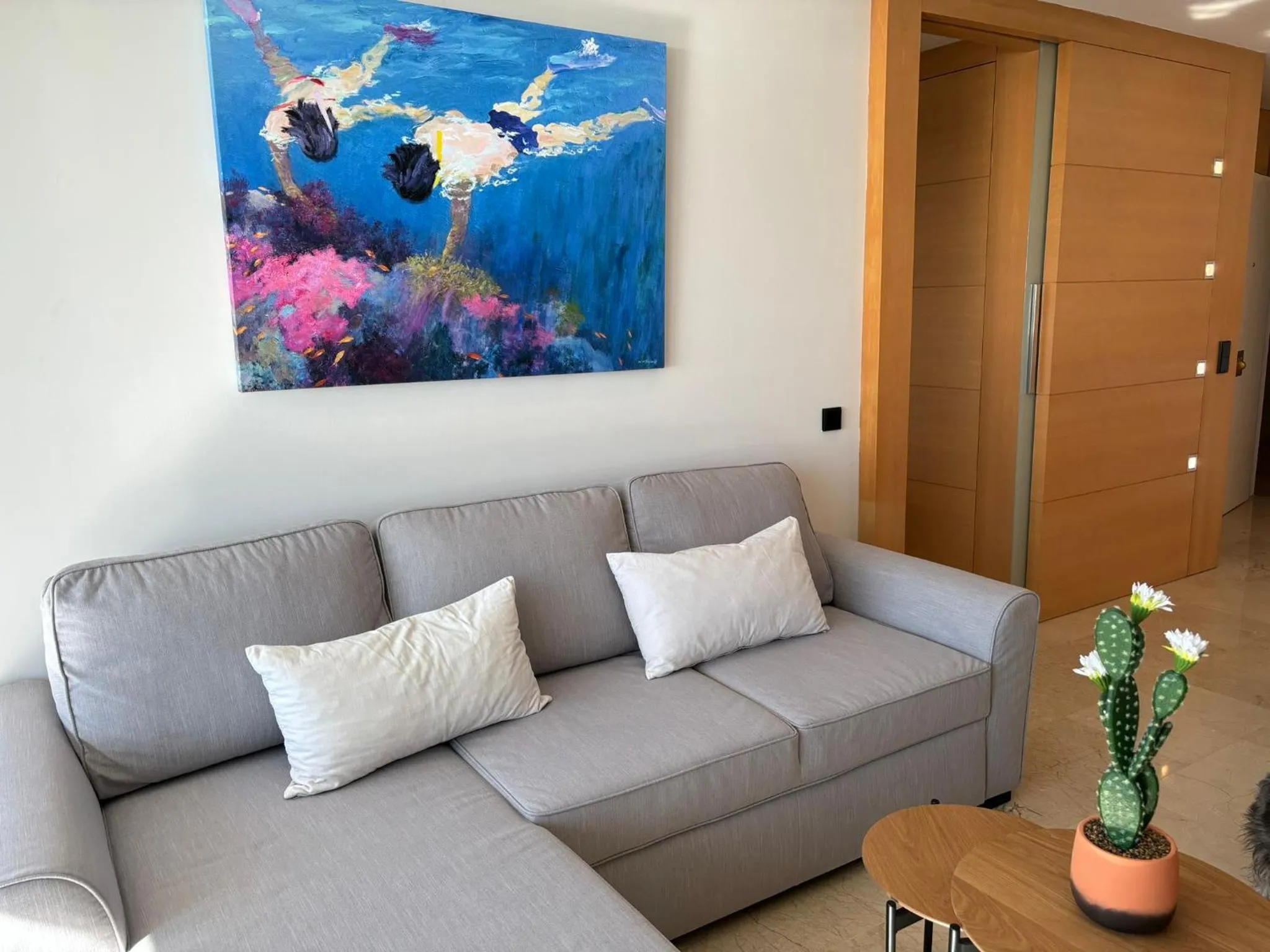 Living room in Mediterraneo Sitges