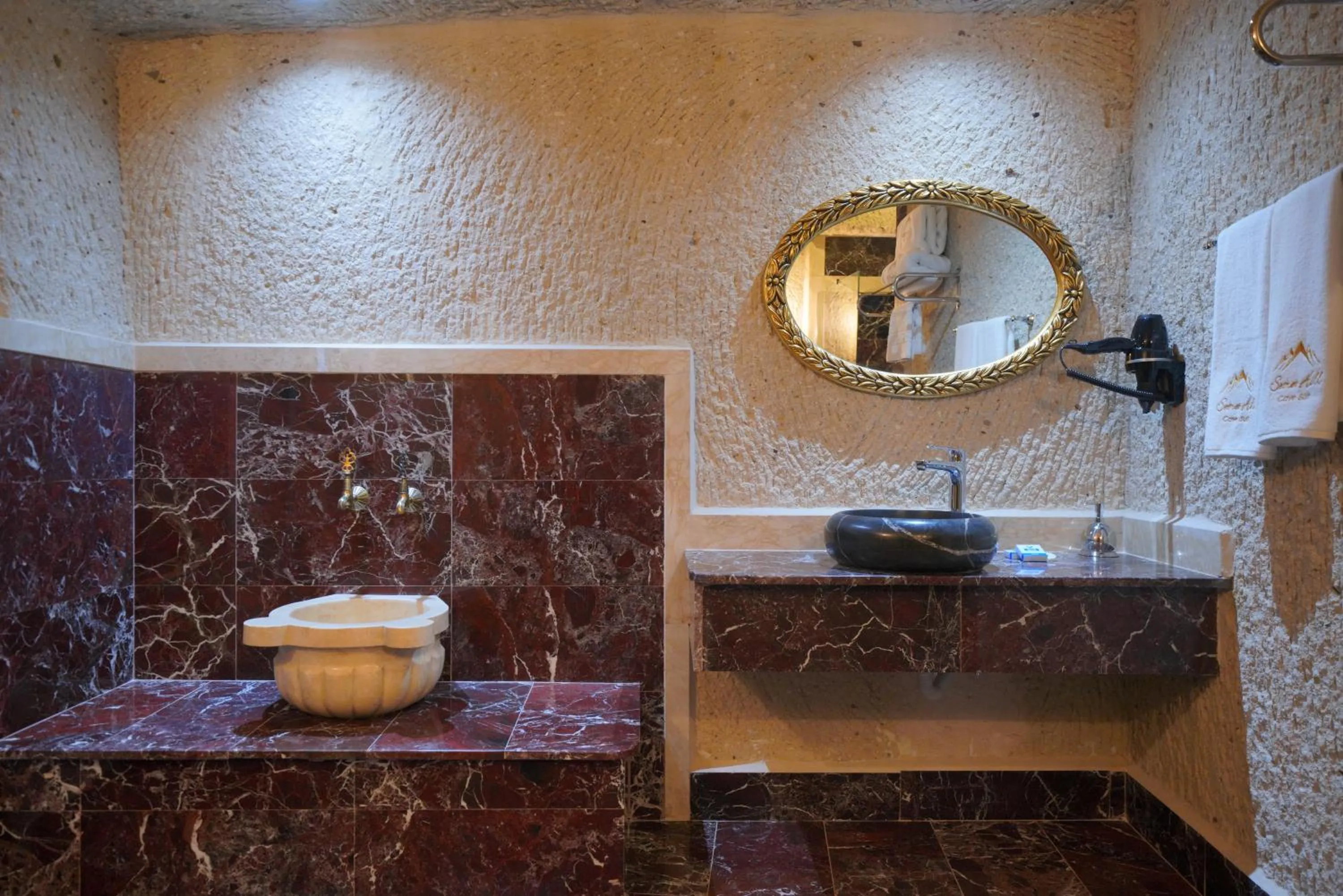 Bathroom in Cappadocia Secret Hill Cave Suites