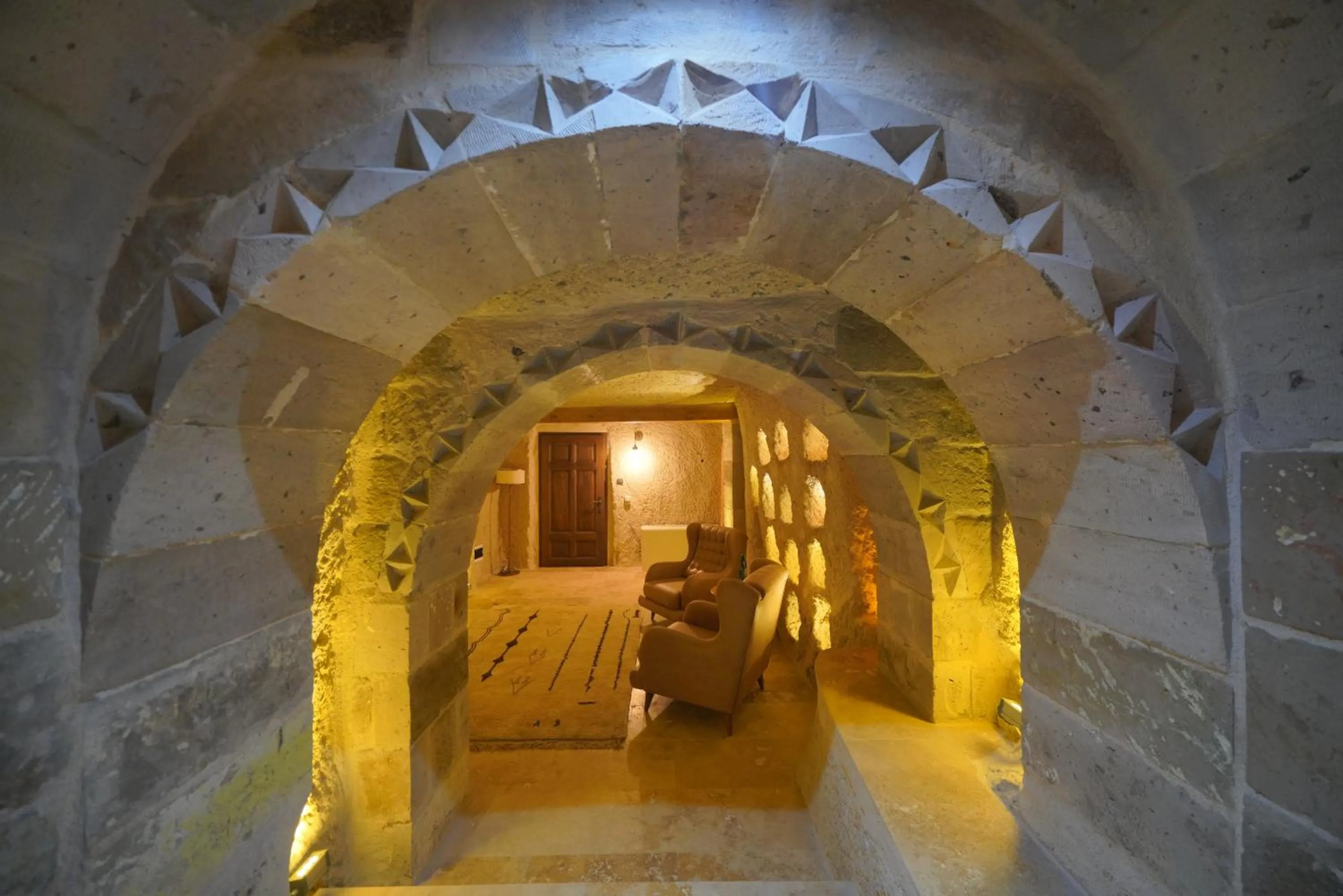 Living room in Cappadocia Secret Hill Cave Suites