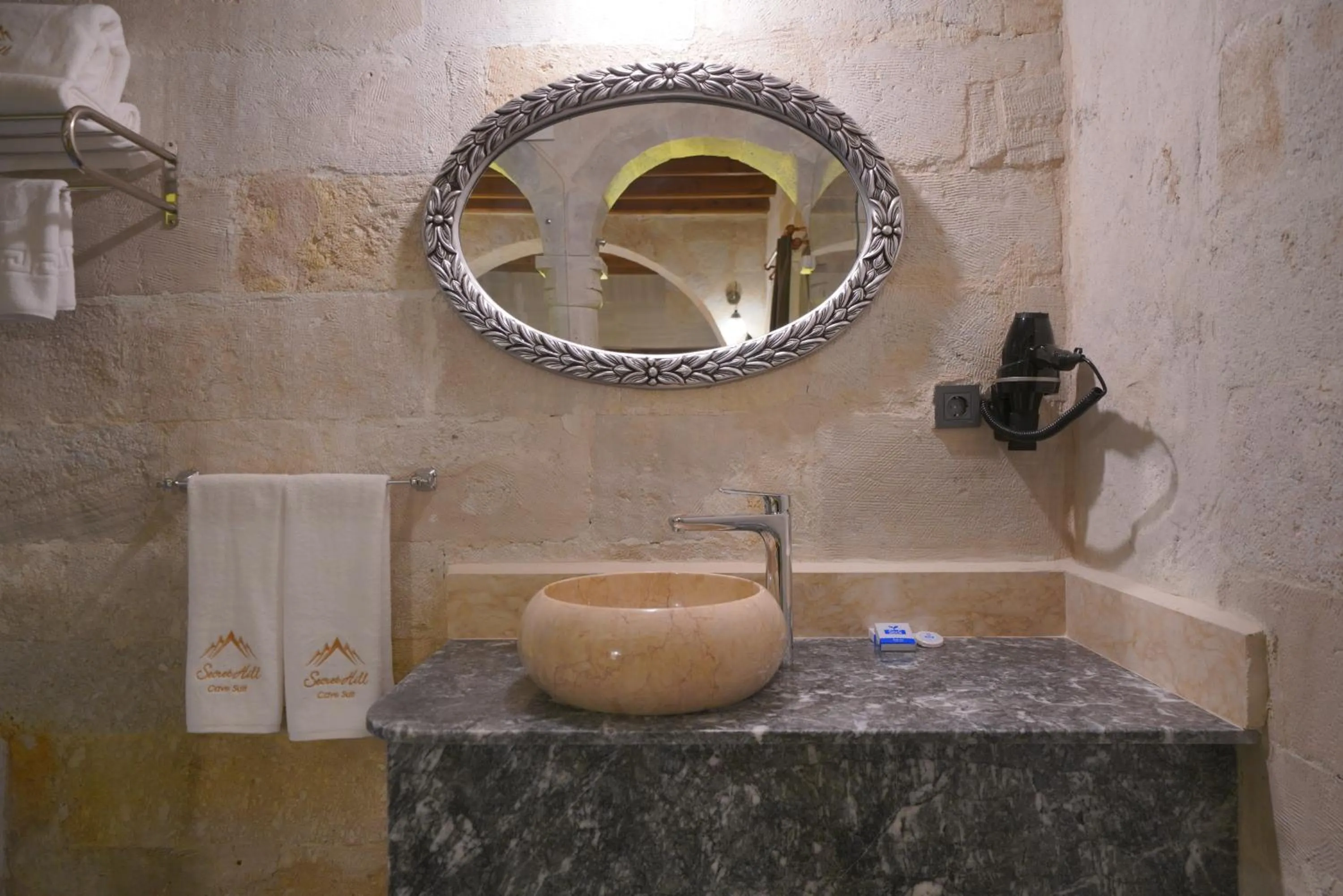 Bathroom in Cappadocia Secret Hill Cave Suites