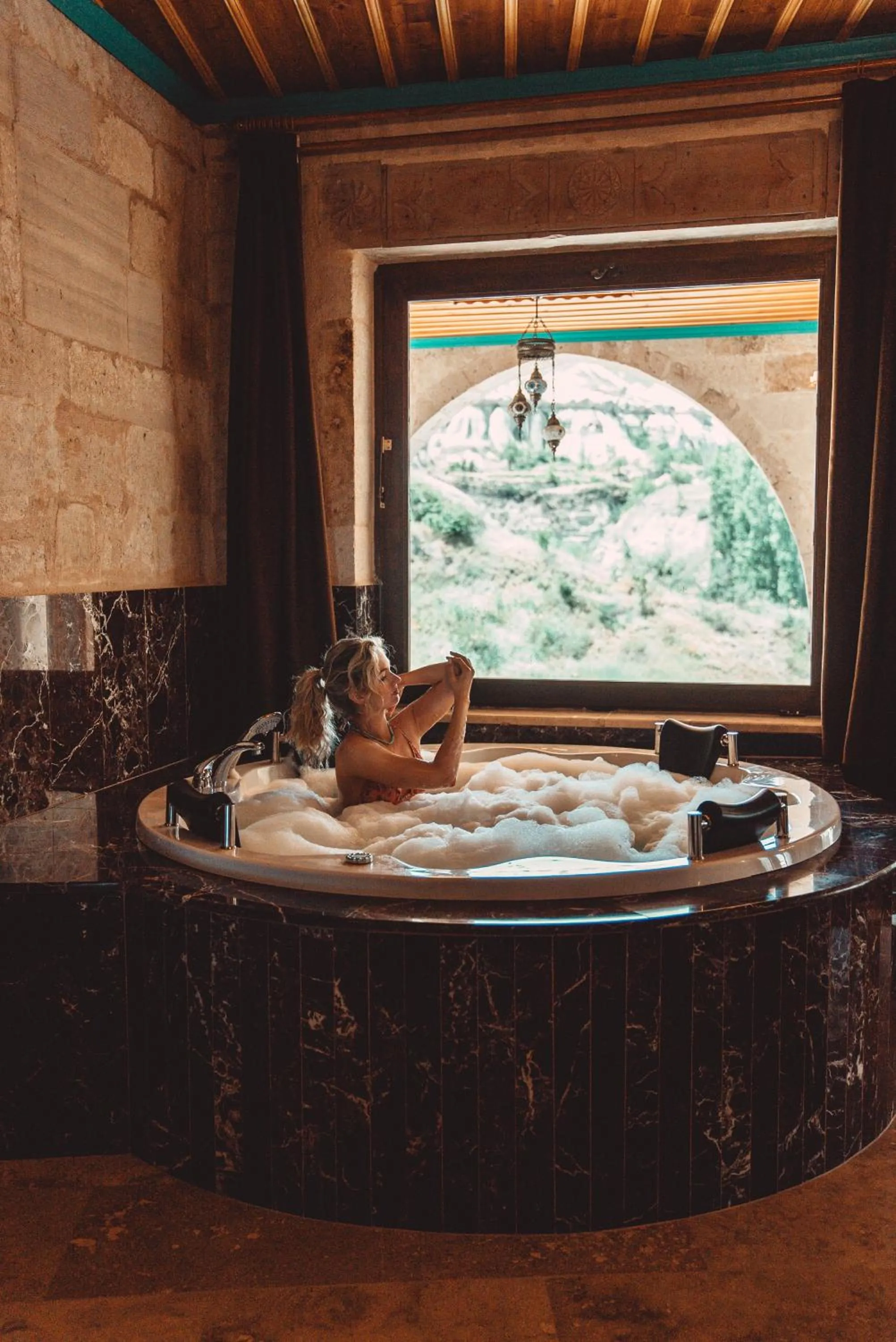 Natural landscape in Cappadocia Secret Hill Cave Suites