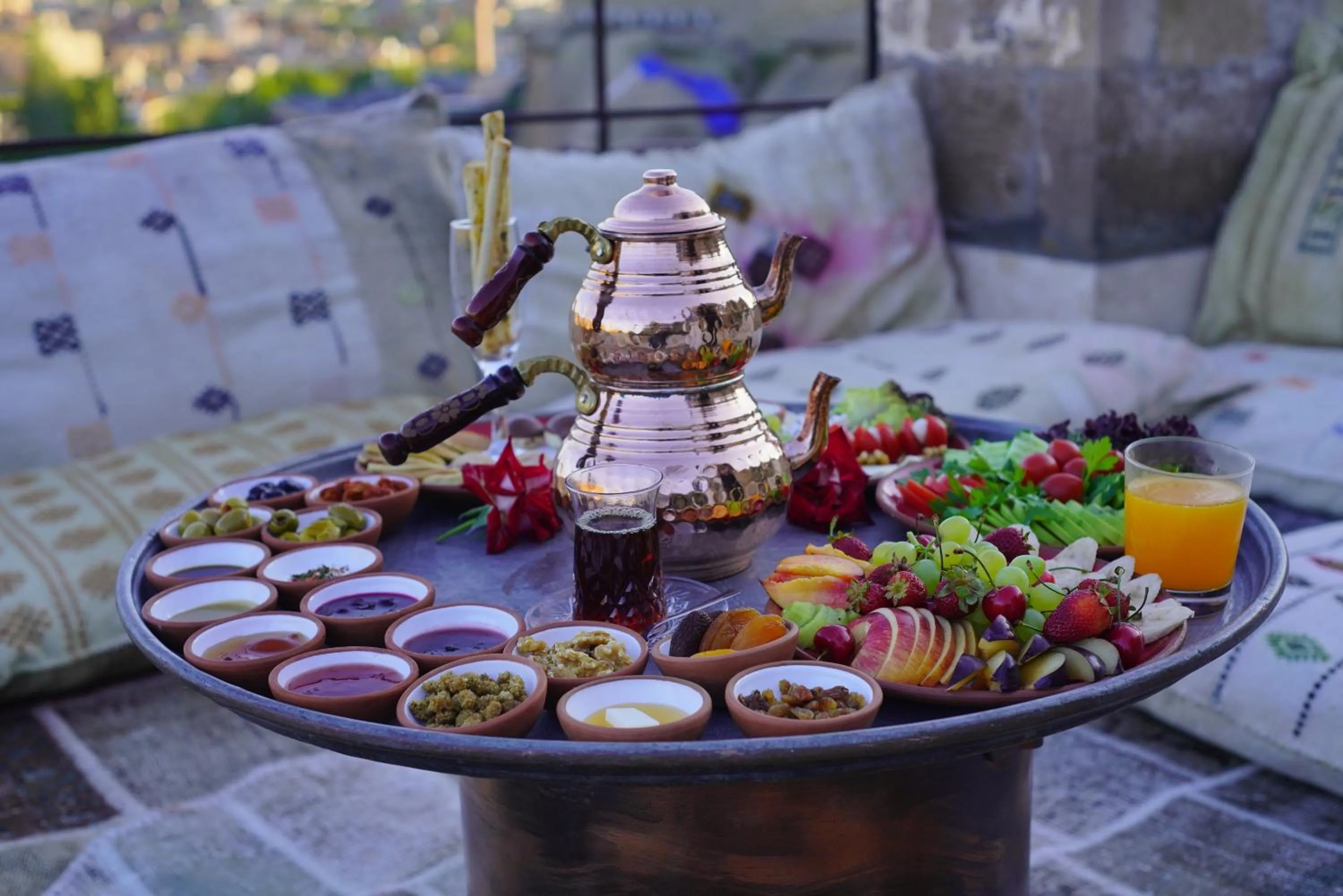 Restaurant/places to eat in Cappadocia Secret Hill Cave Suites