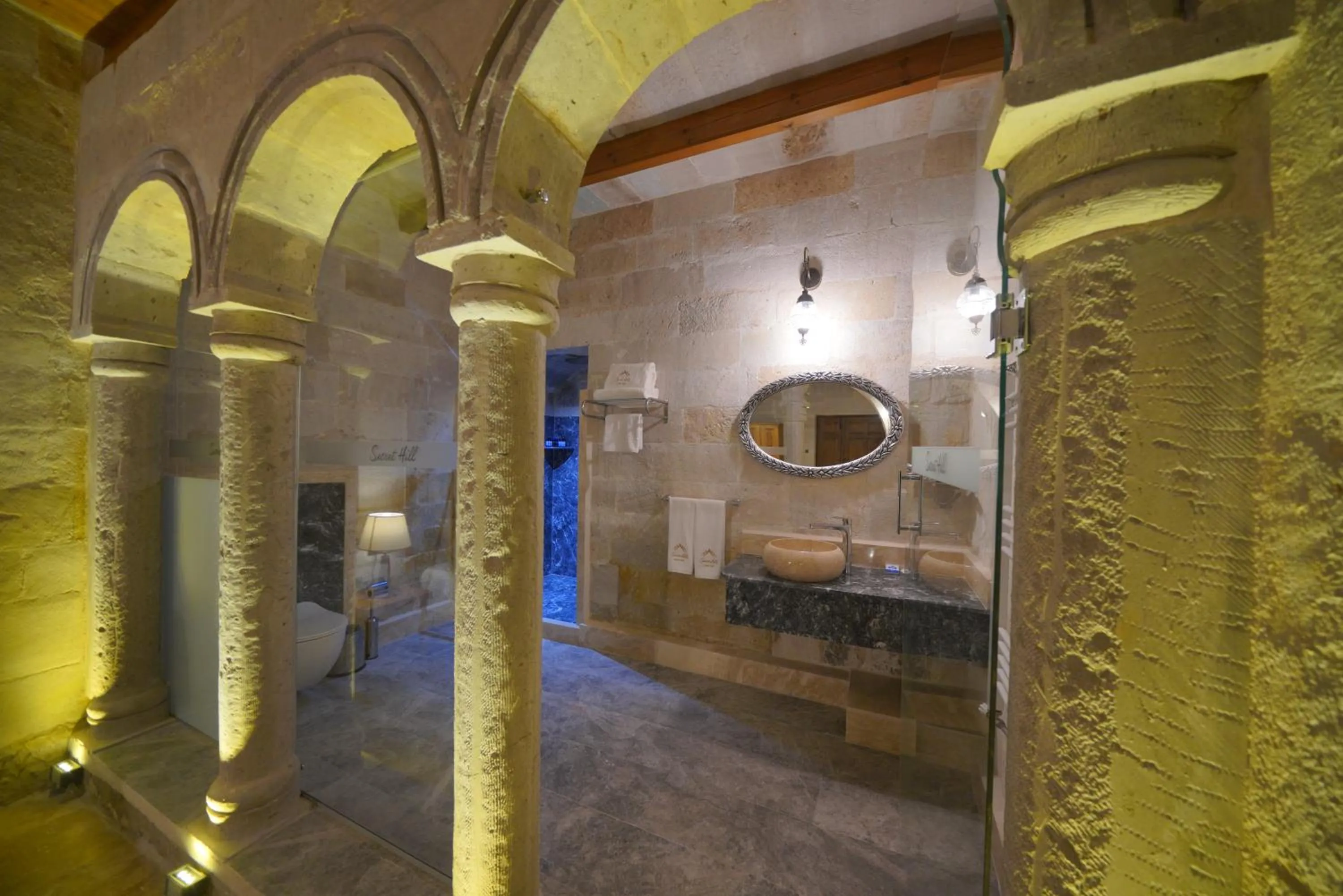 Bathroom in Cappadocia Secret Hill Cave Suites