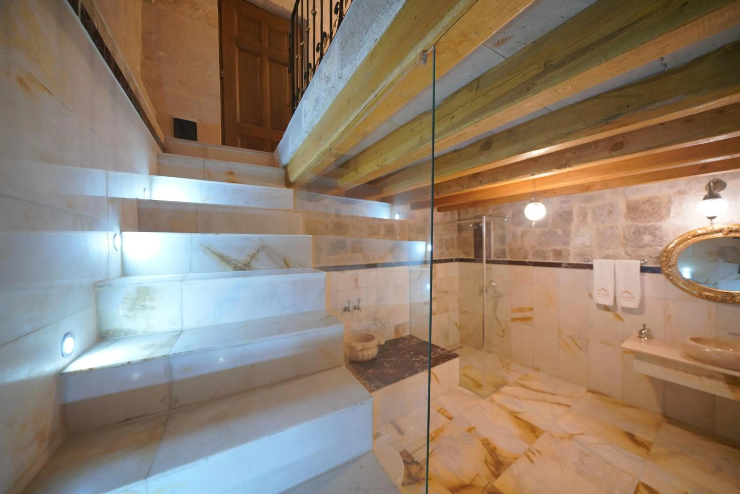 Shower in Cappadocia Secret Hill Cave Suites