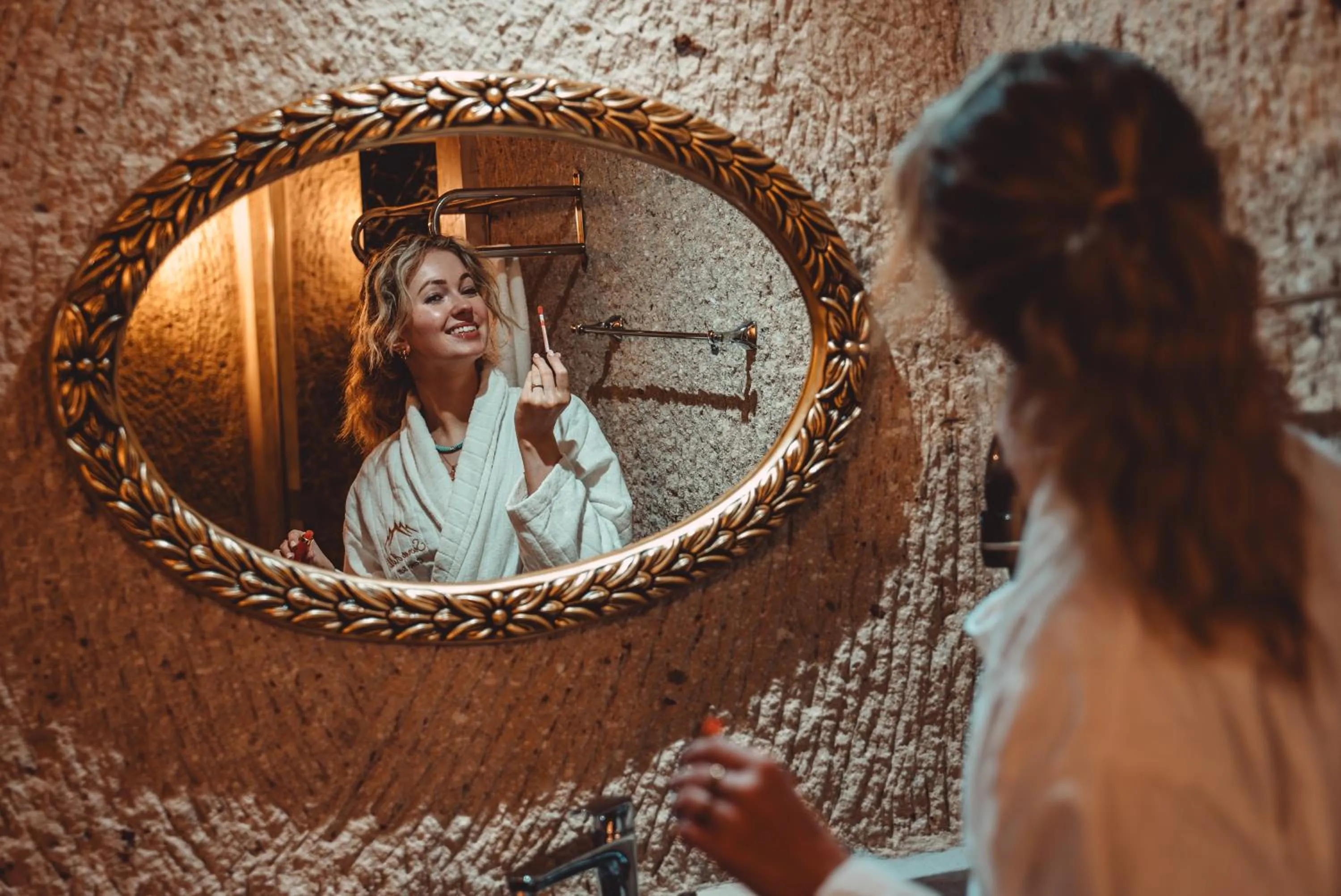 People in Cappadocia Secret Hill Cave Suites