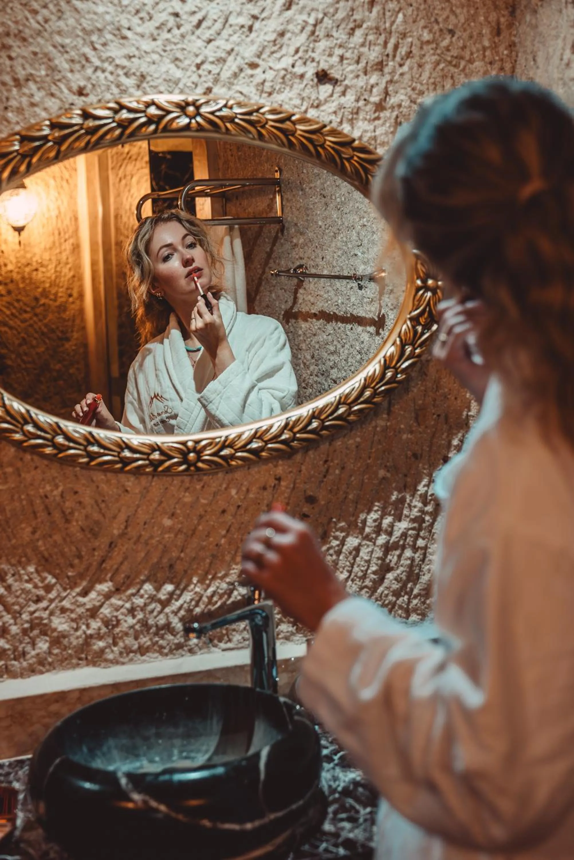 People in Cappadocia Secret Hill Cave Suites