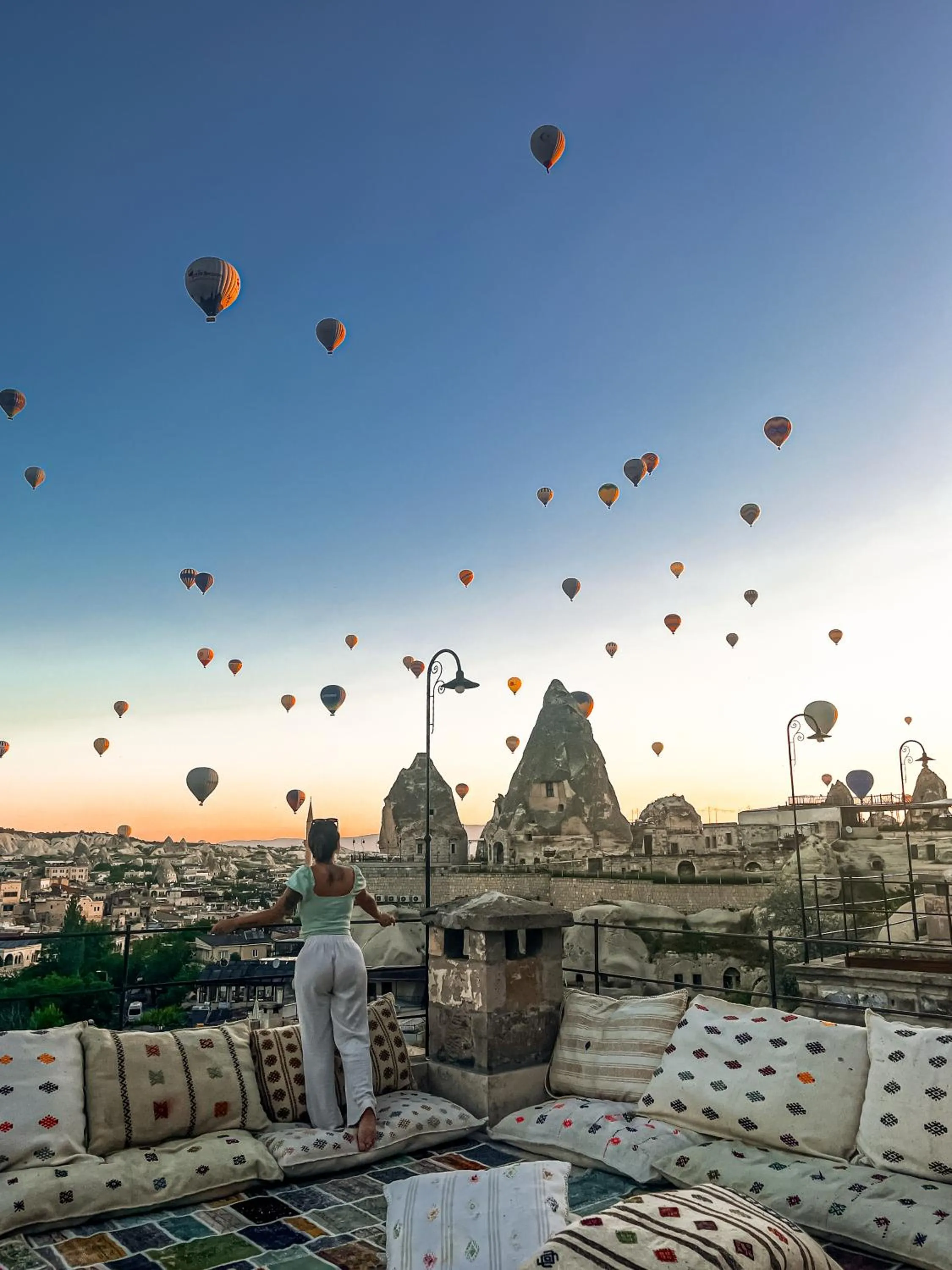 Patio in Cappadocia Secret Hill Cave Suites