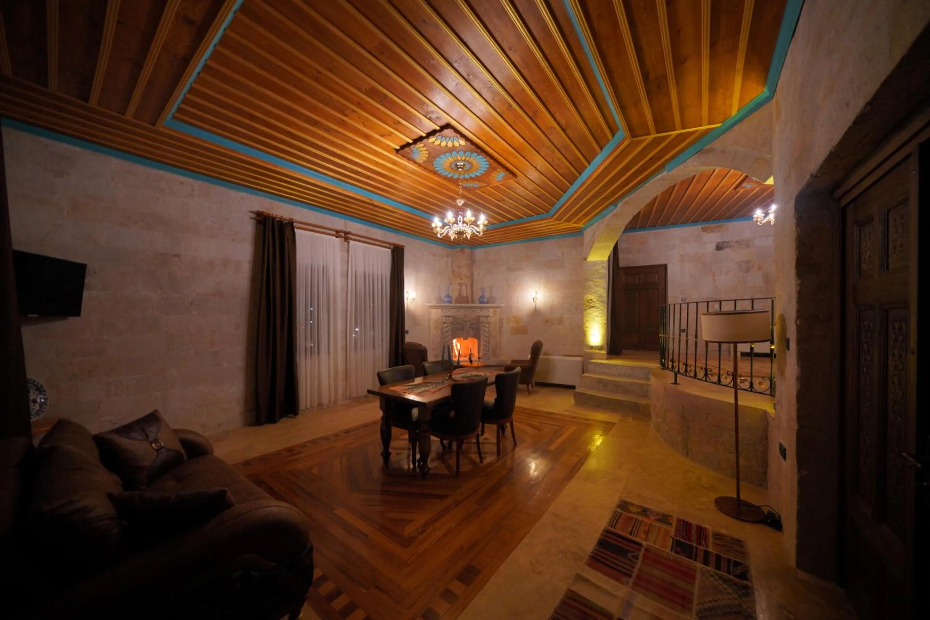 Living room in Cappadocia Secret Hill Cave Suites