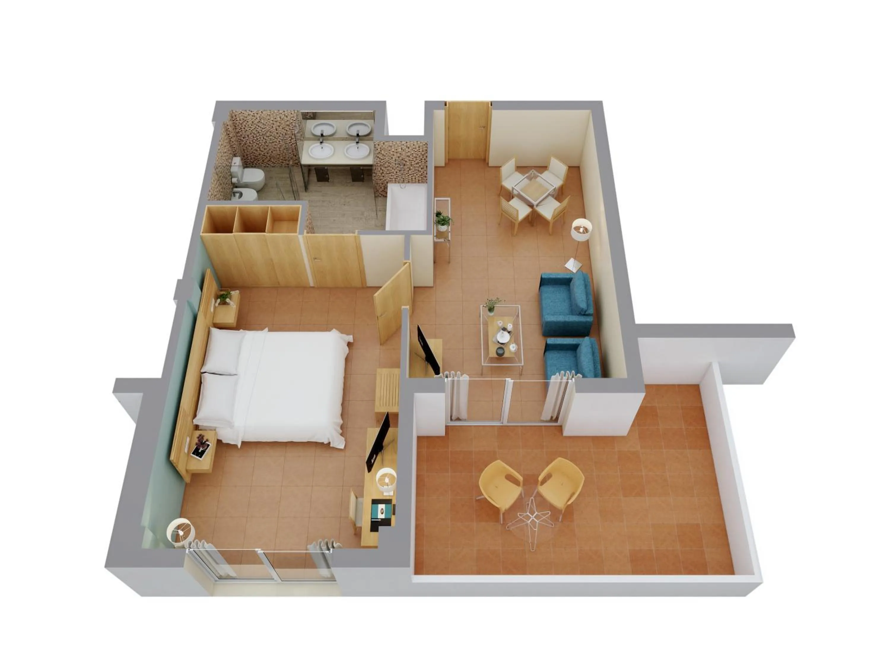 Photo of the whole room, Bed in Elba Carlota Beach & Golf Resort