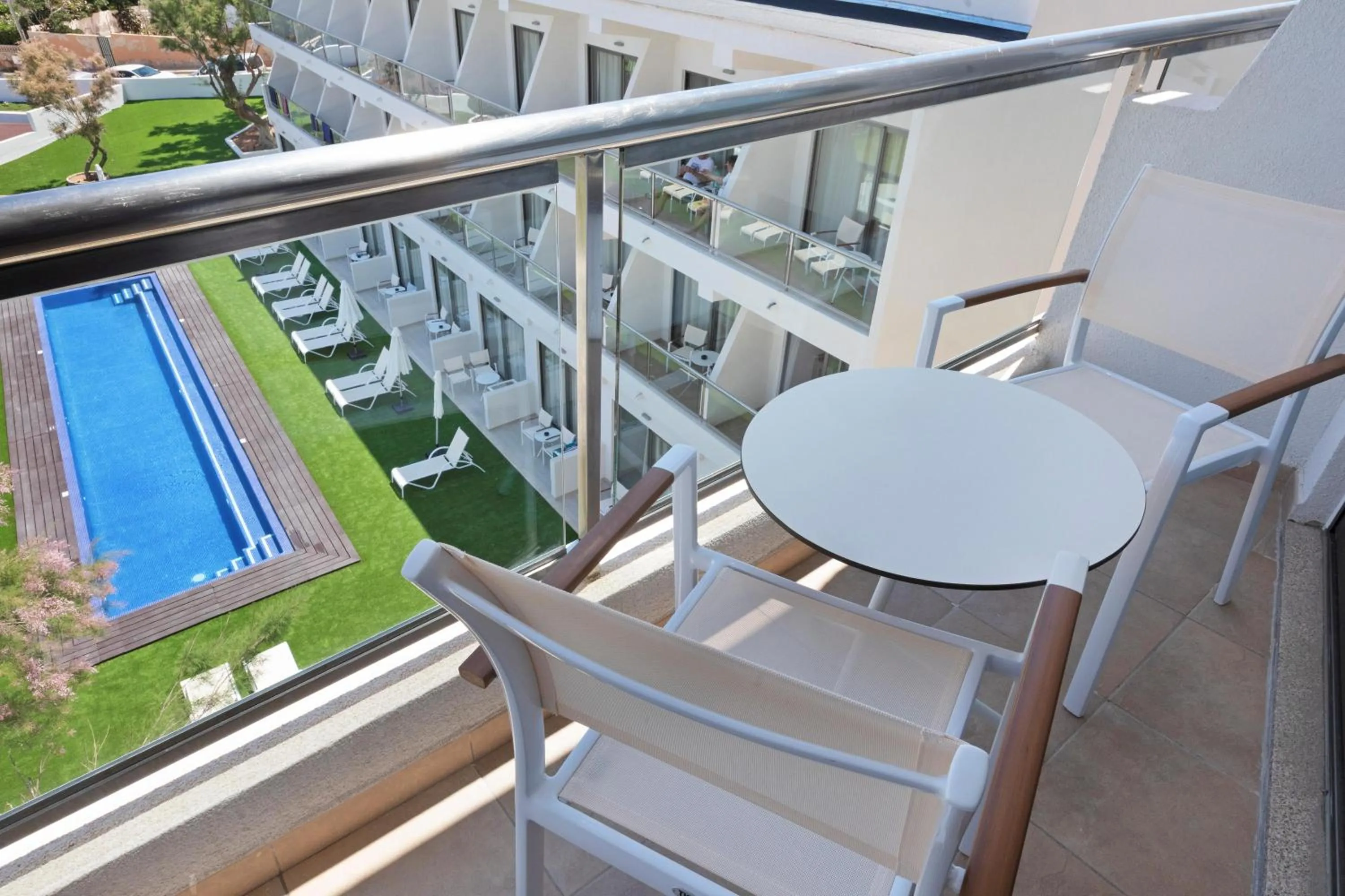 Balcony/Terrace in THB Cala Lliteras - Adults Only