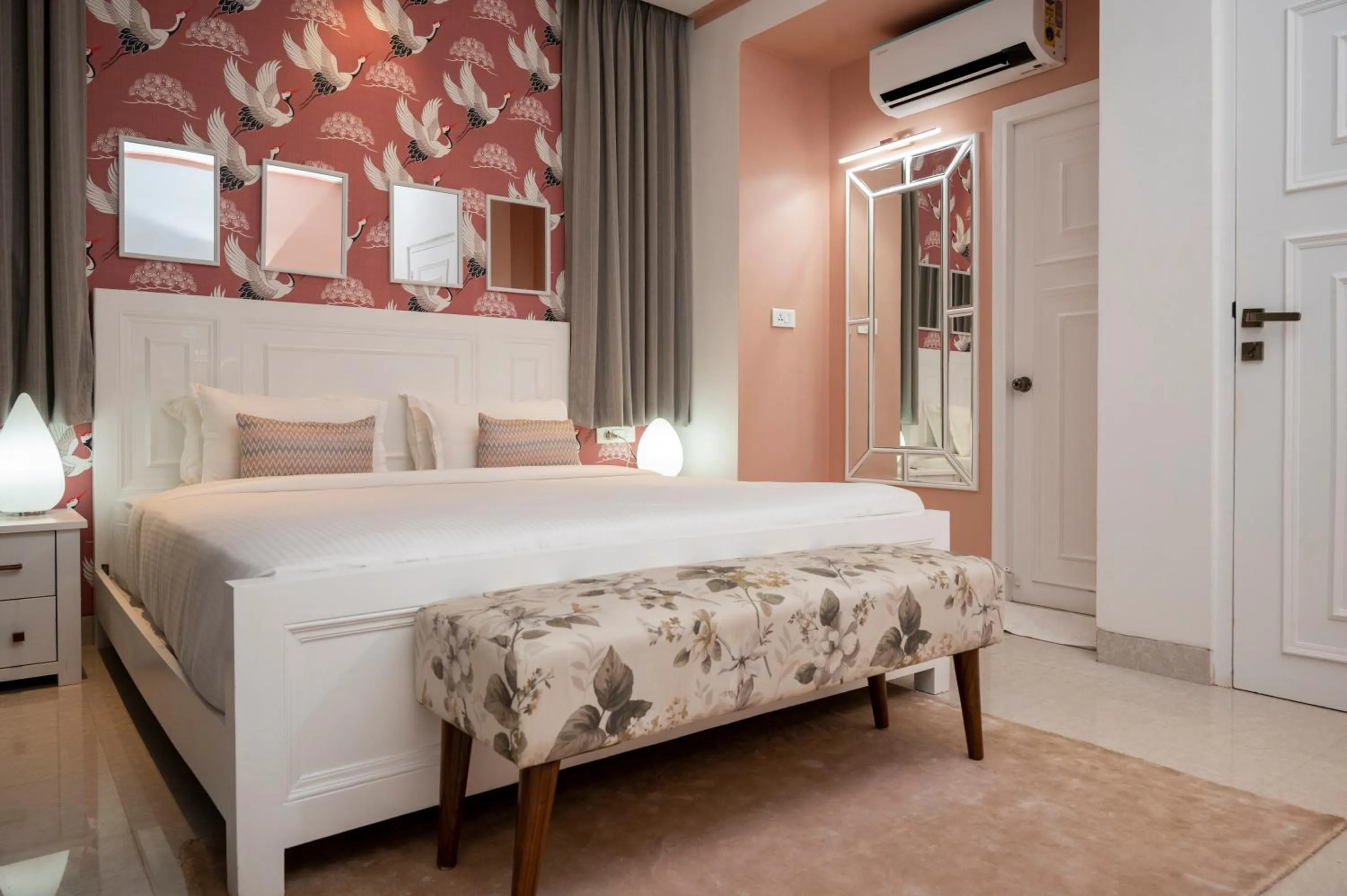 Bed in Richmonde Ananta Elite Luxurious Villa & Apartments,Goa