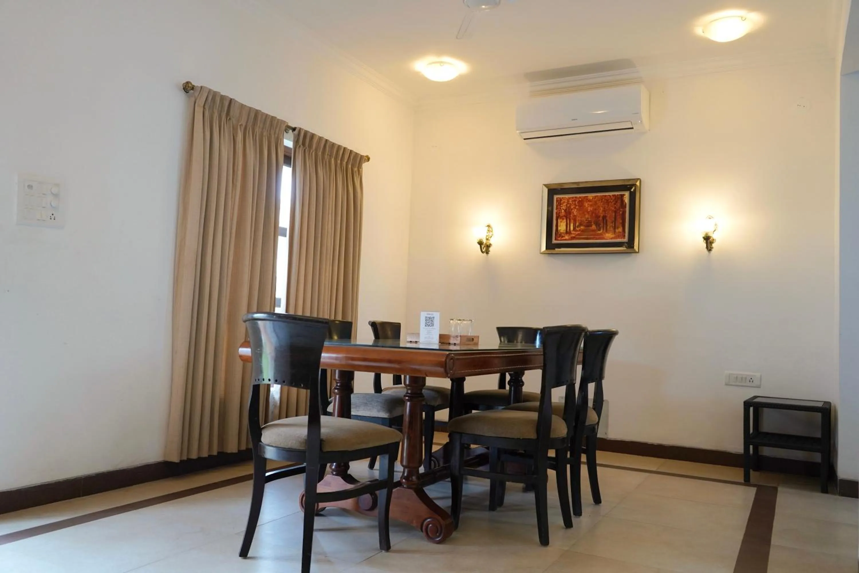 Dining area in Richmonde Ananta Elite Luxurious Villa & Apartments,Goa