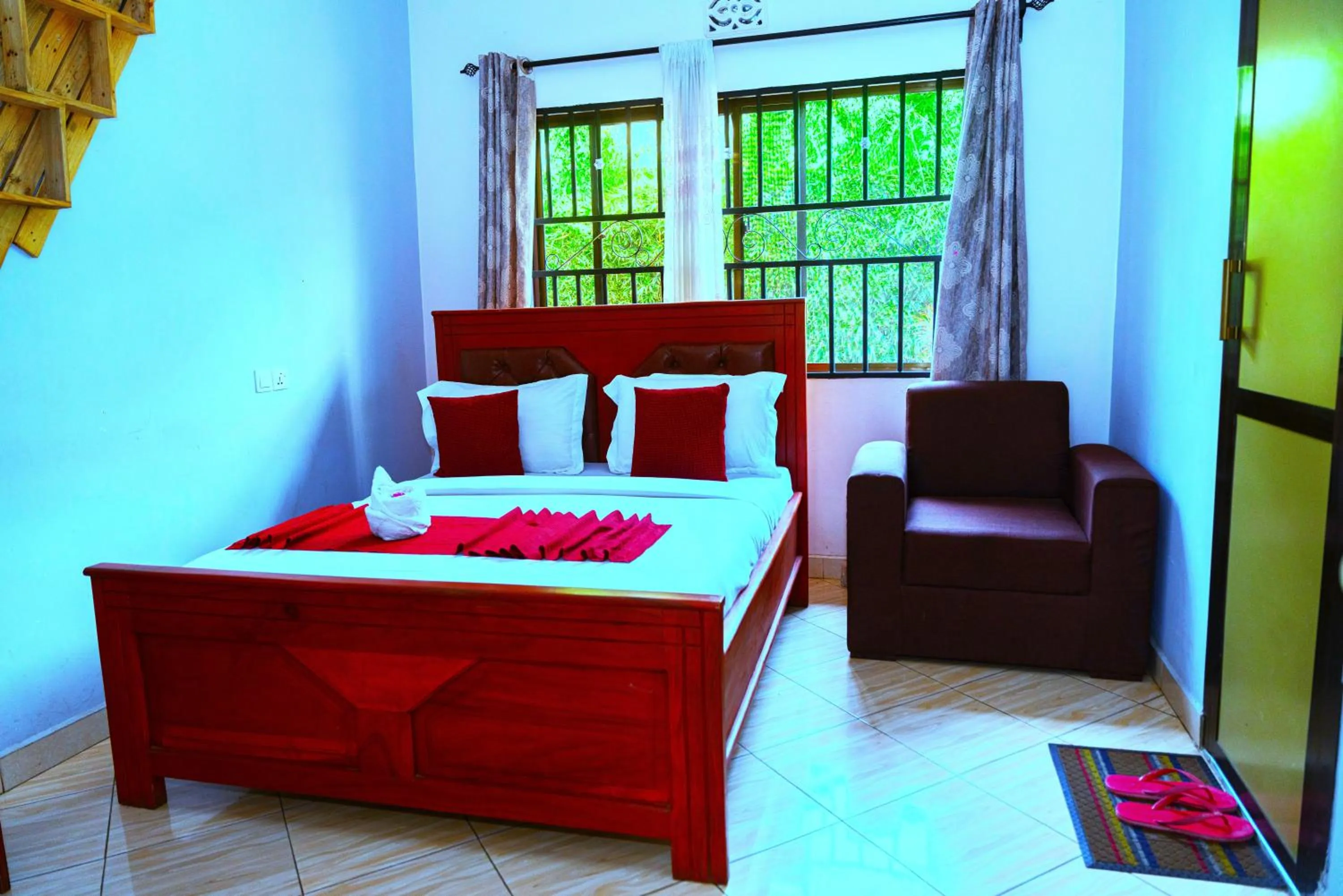 Bed in Safari Park House