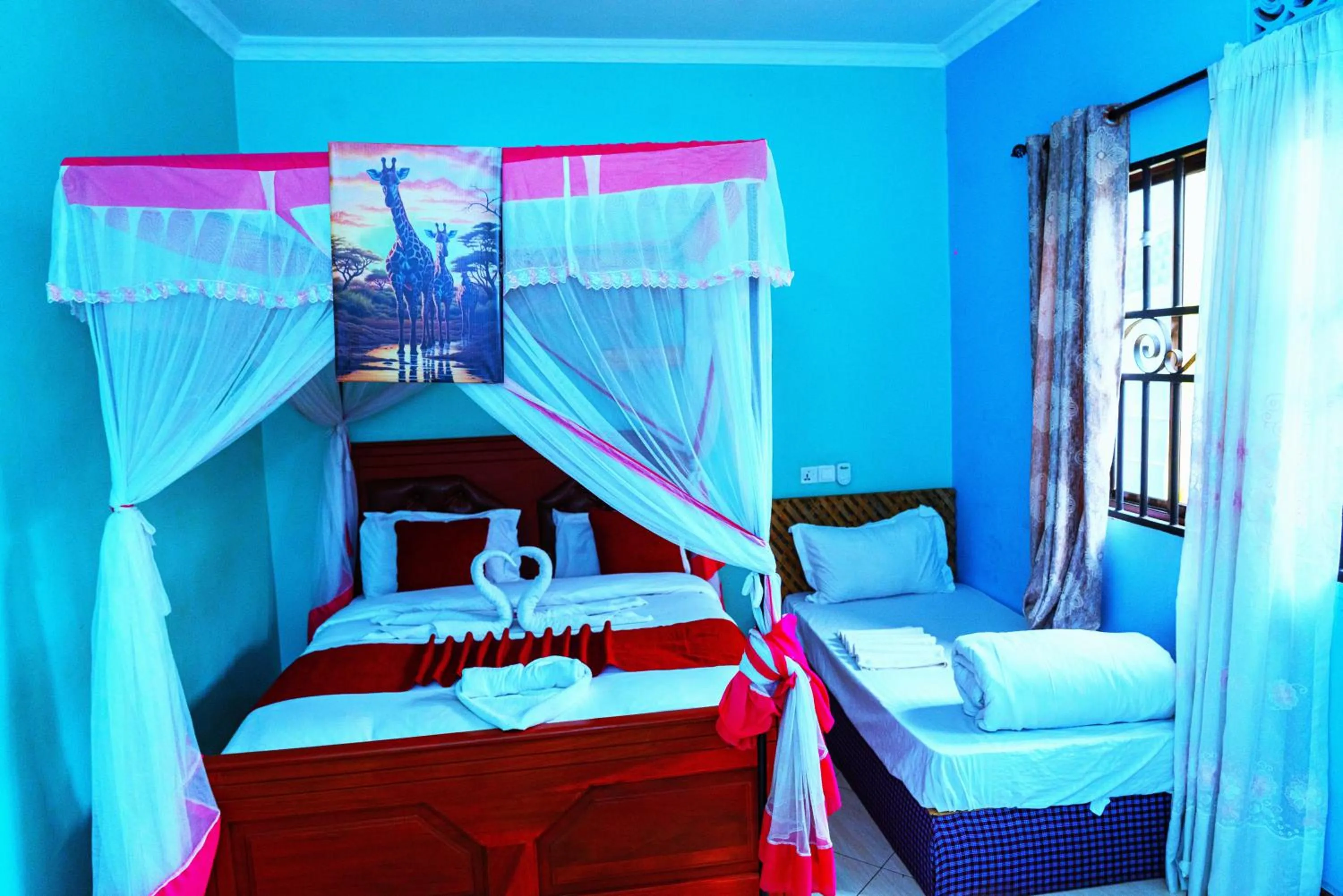Bed in Safari Park House