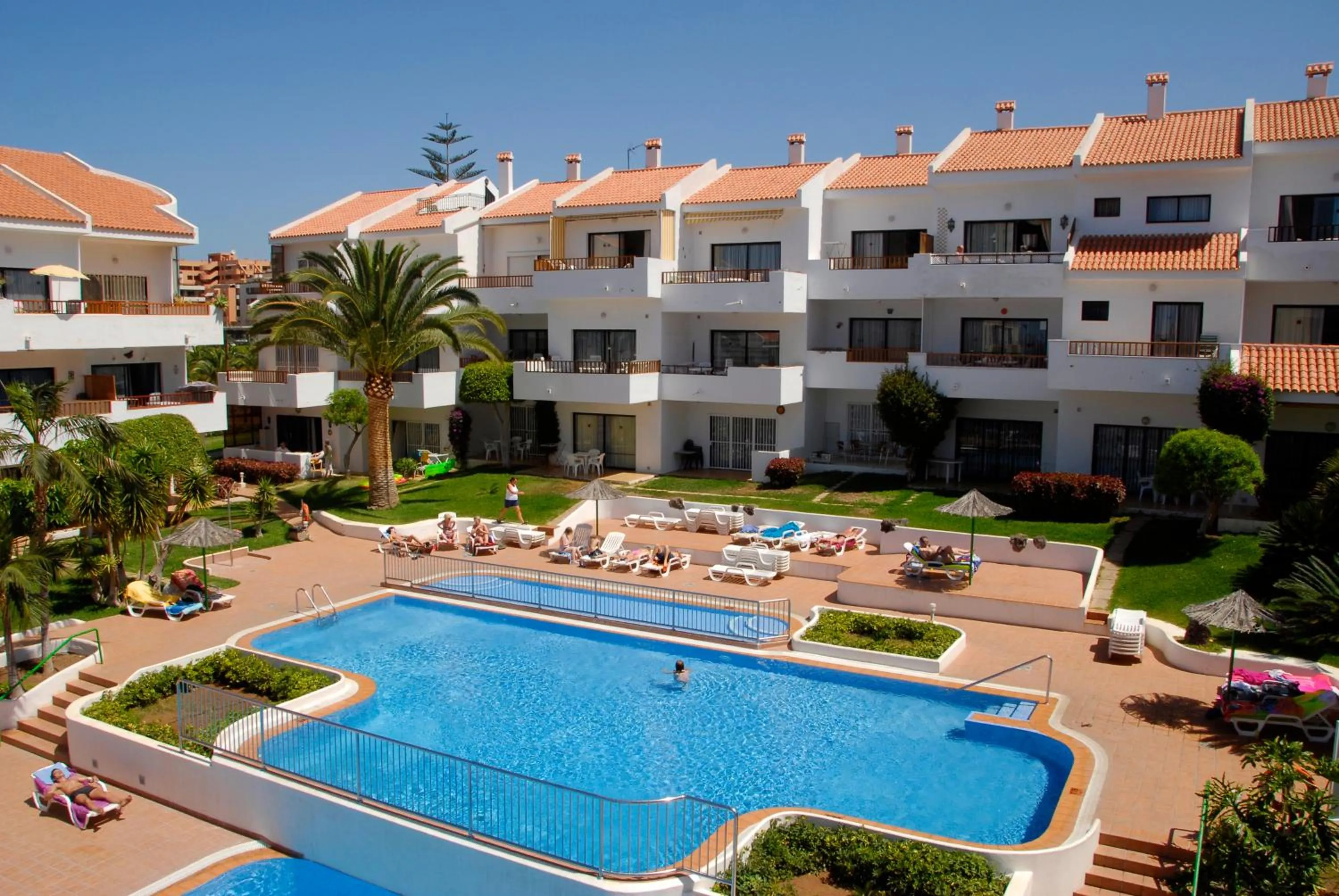 Swimming pool in Apartamentos HG Cristian Sur