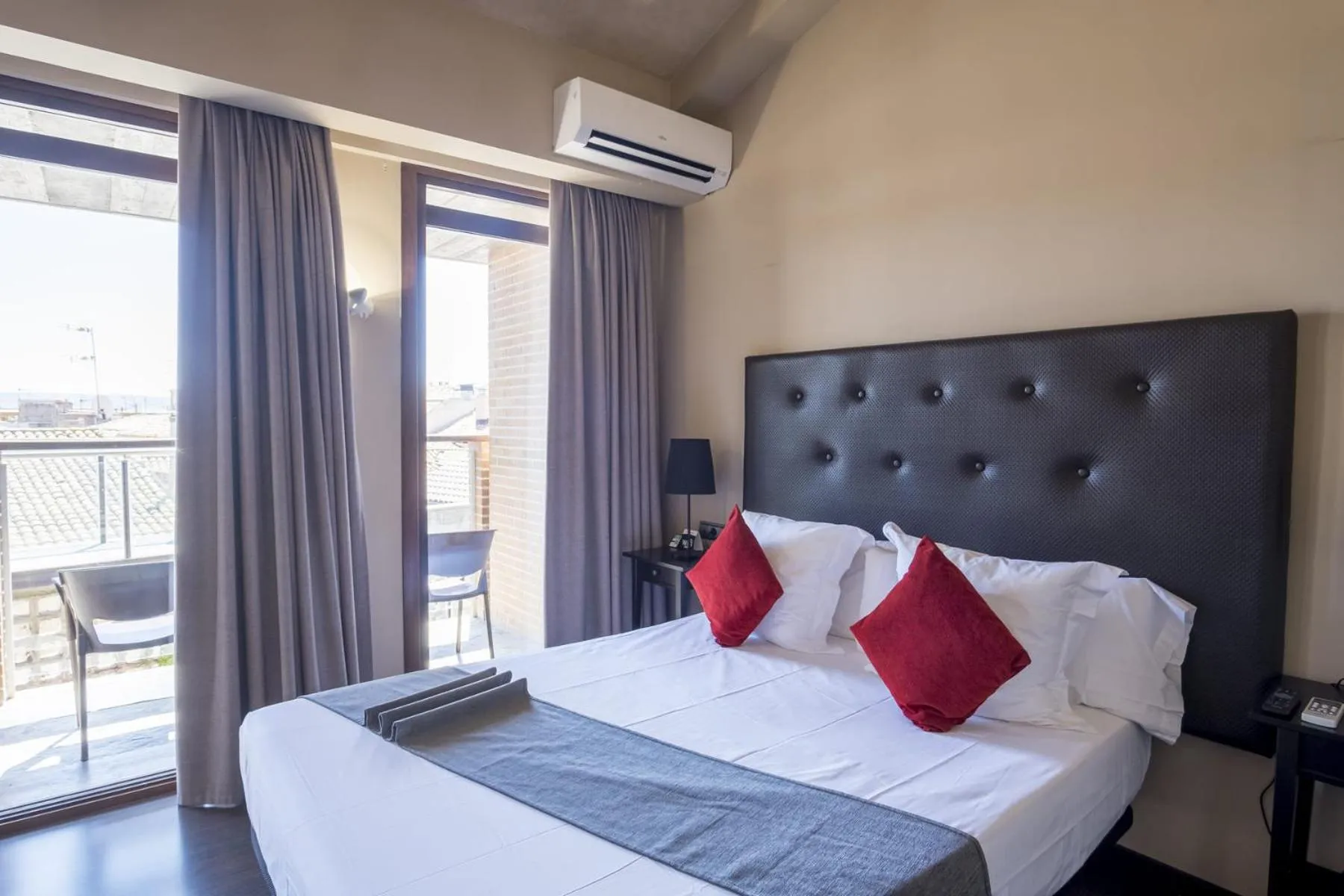 Bed in Hotel Alda Castillo de Olite