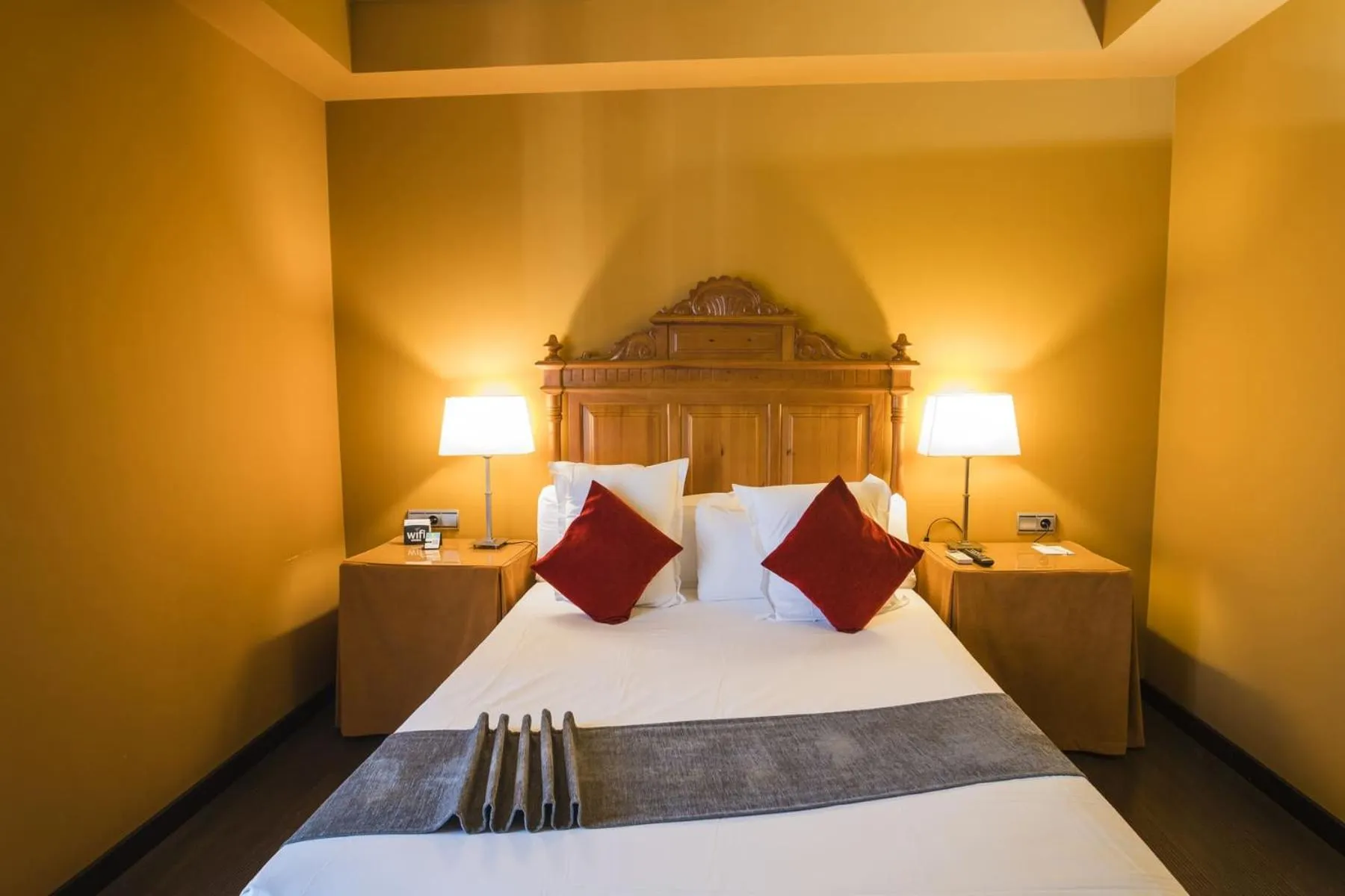 Bed in Hotel Alda Castillo de Olite