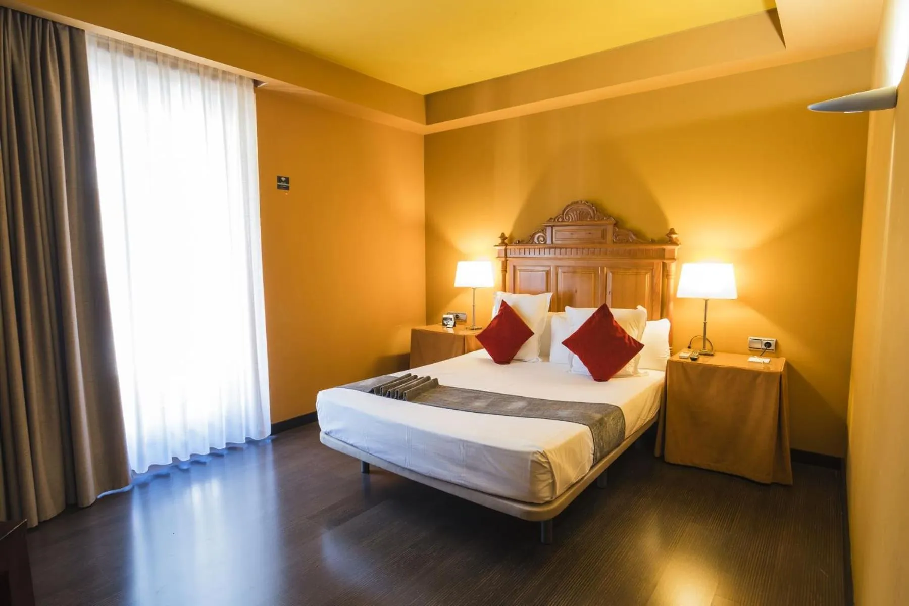 Bed in Hotel Alda Castillo de Olite