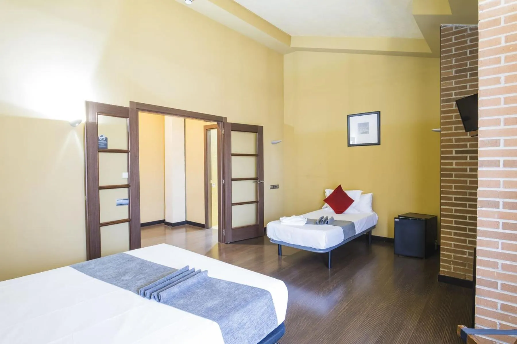 Bed in Hotel Alda Castillo de Olite