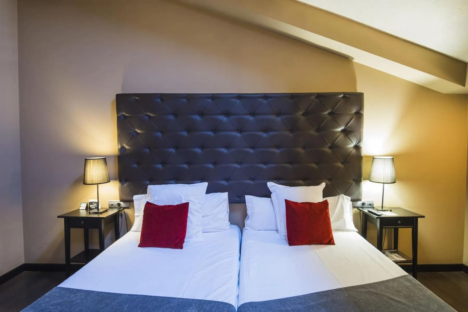 Bed in Hotel Alda Castillo de Olite