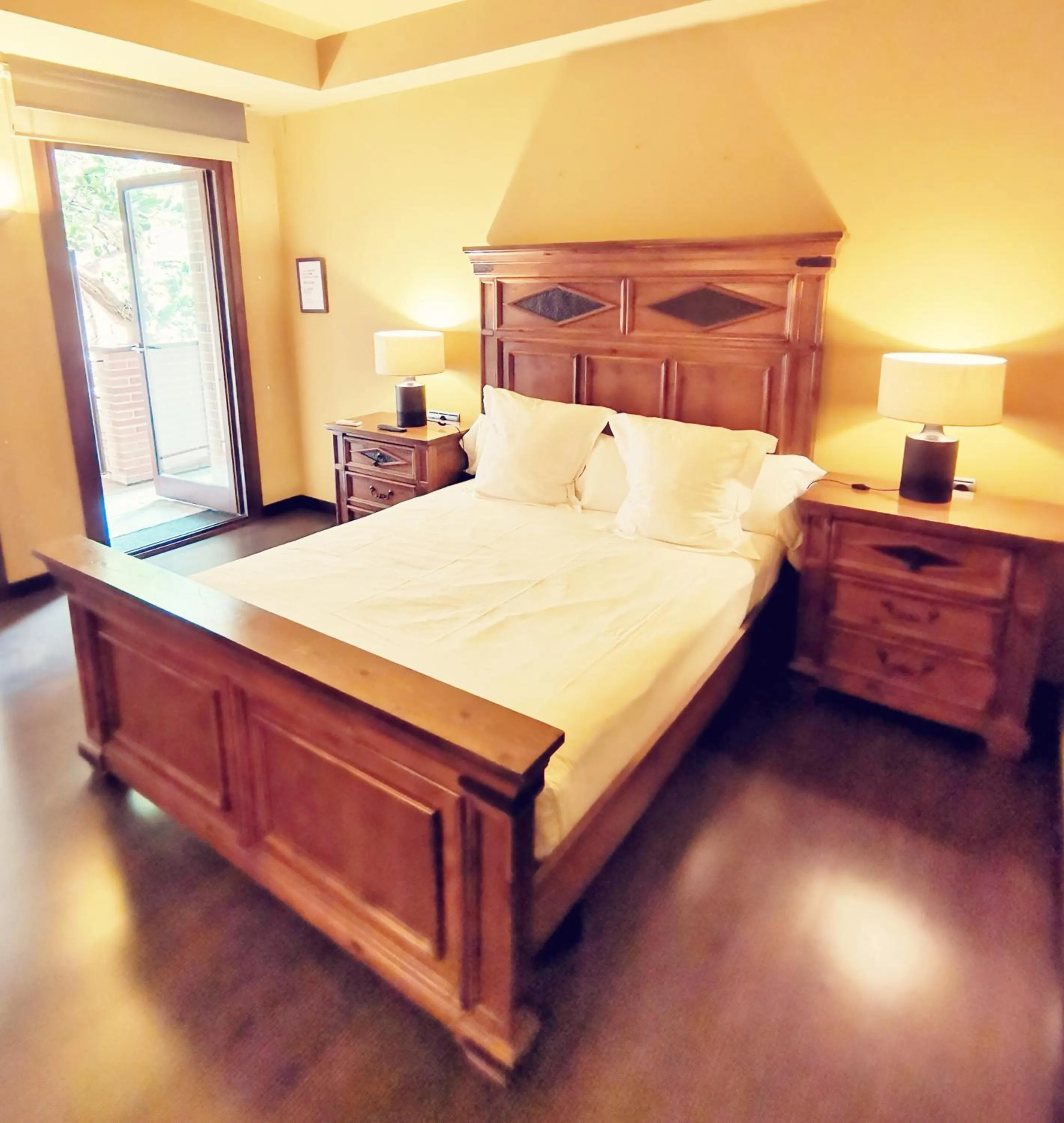 Bed in Hotel La Joyosa Guarda