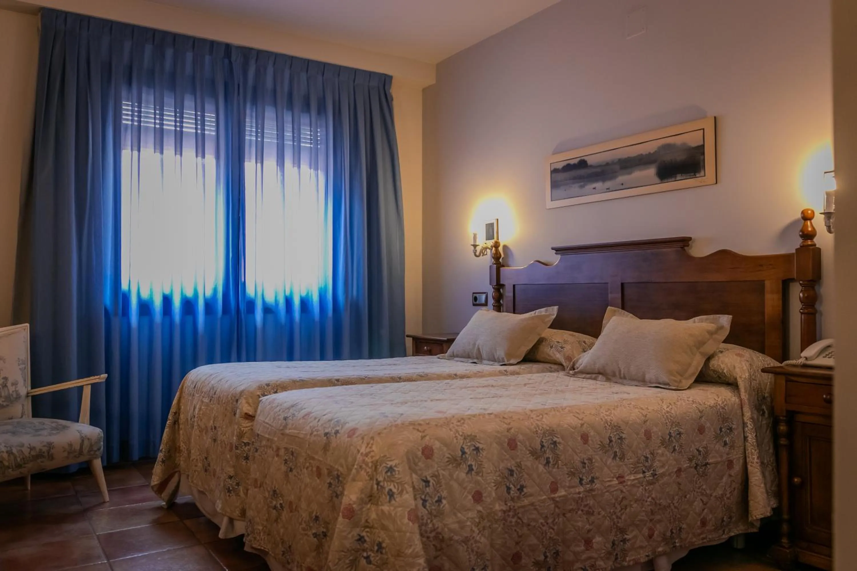 Bed in Hotel Doña Manuela