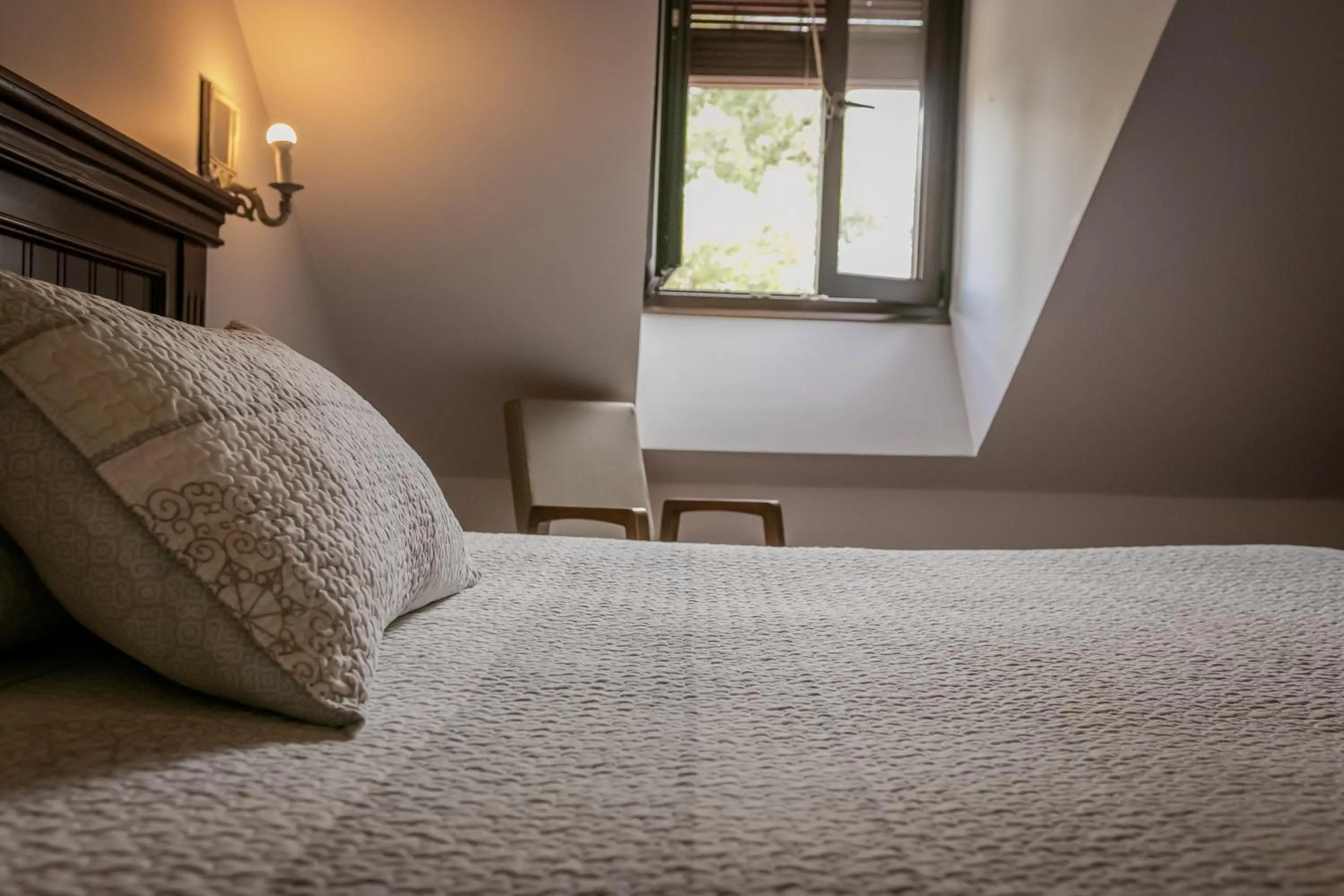 Bed in Hotel Doña Manuela