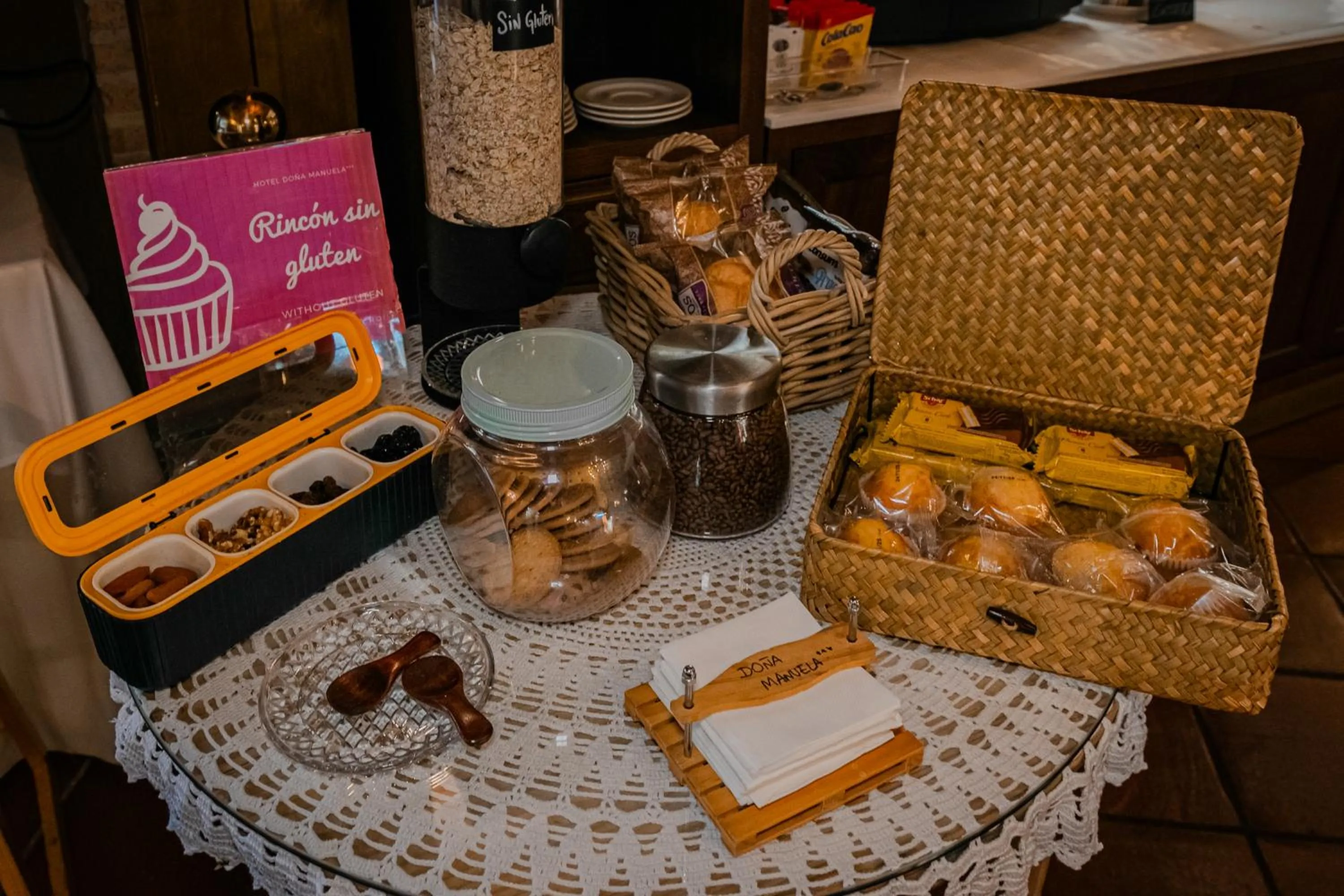 Buffet breakfast in Hotel Doña Manuela