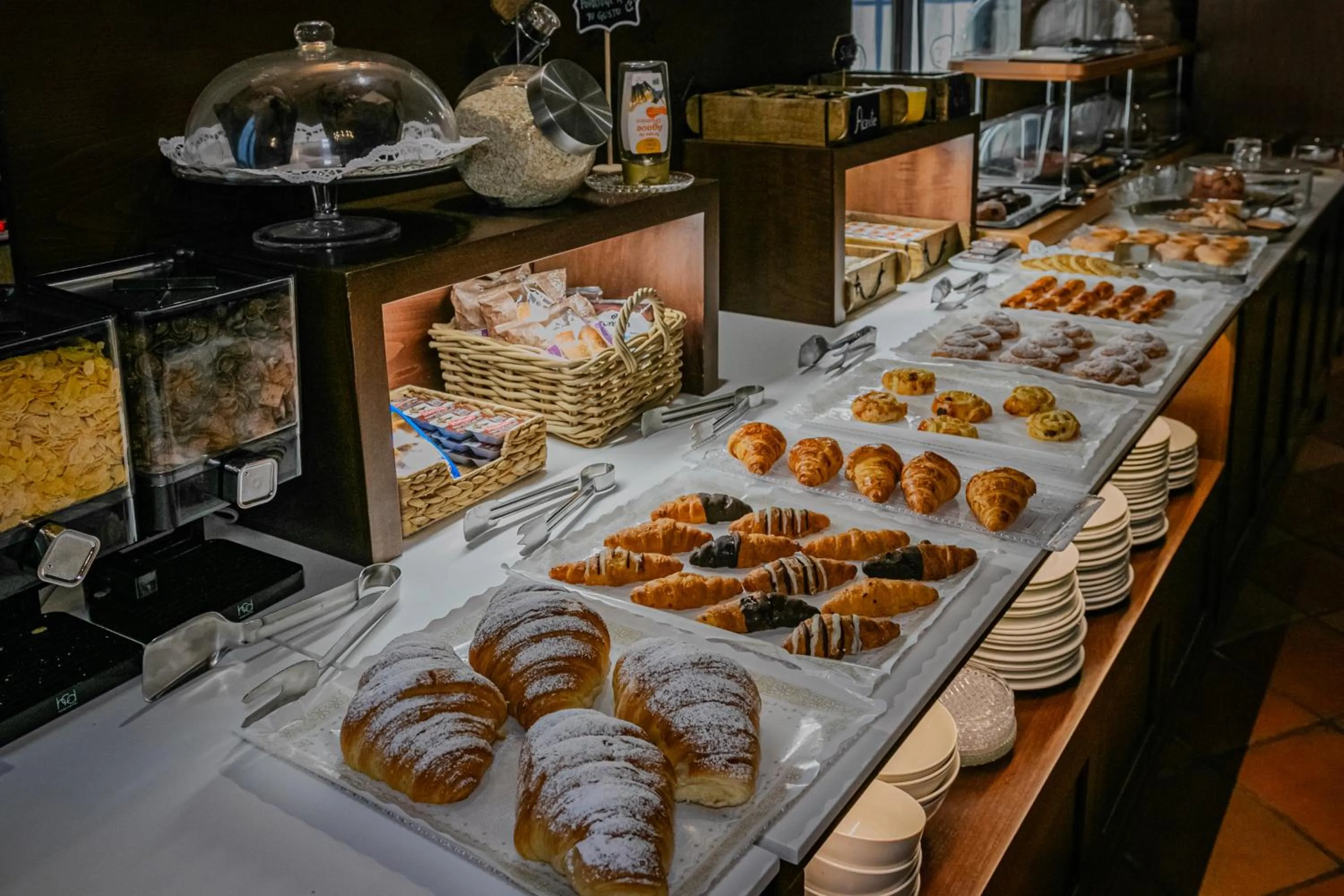 Buffet breakfast in Hotel Doña Manuela