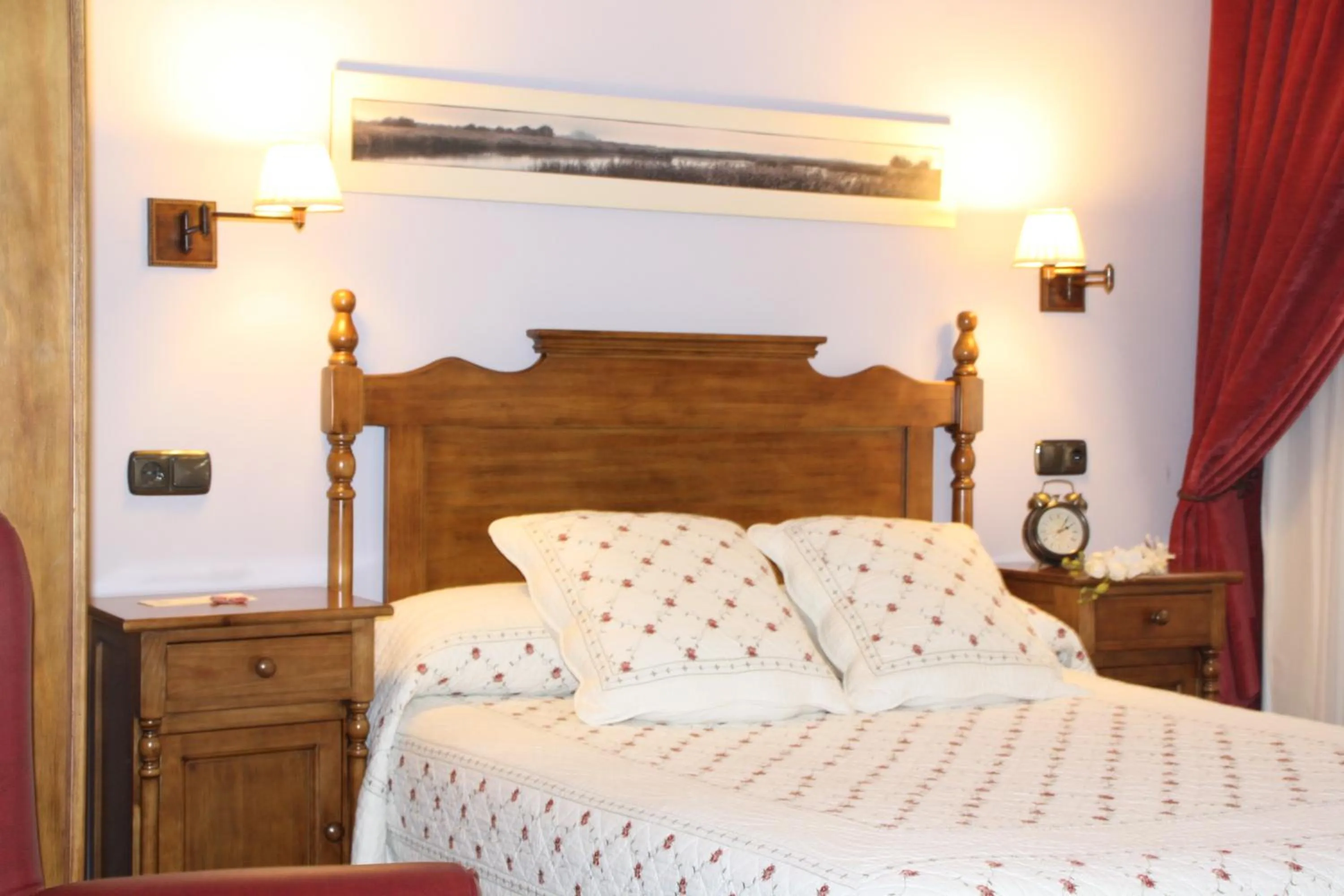 Bed in Hotel Doña Manuela