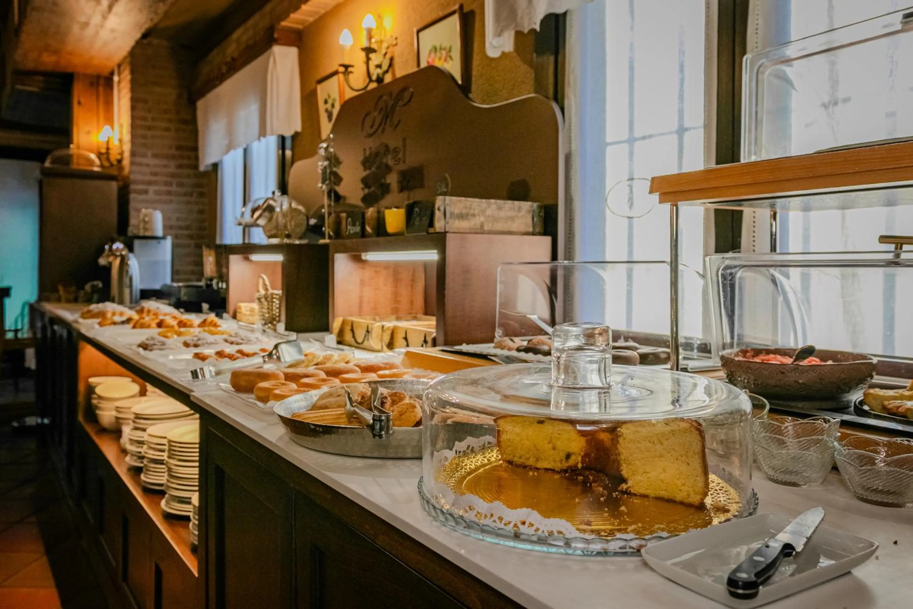 Buffet breakfast in Hotel Doña Manuela