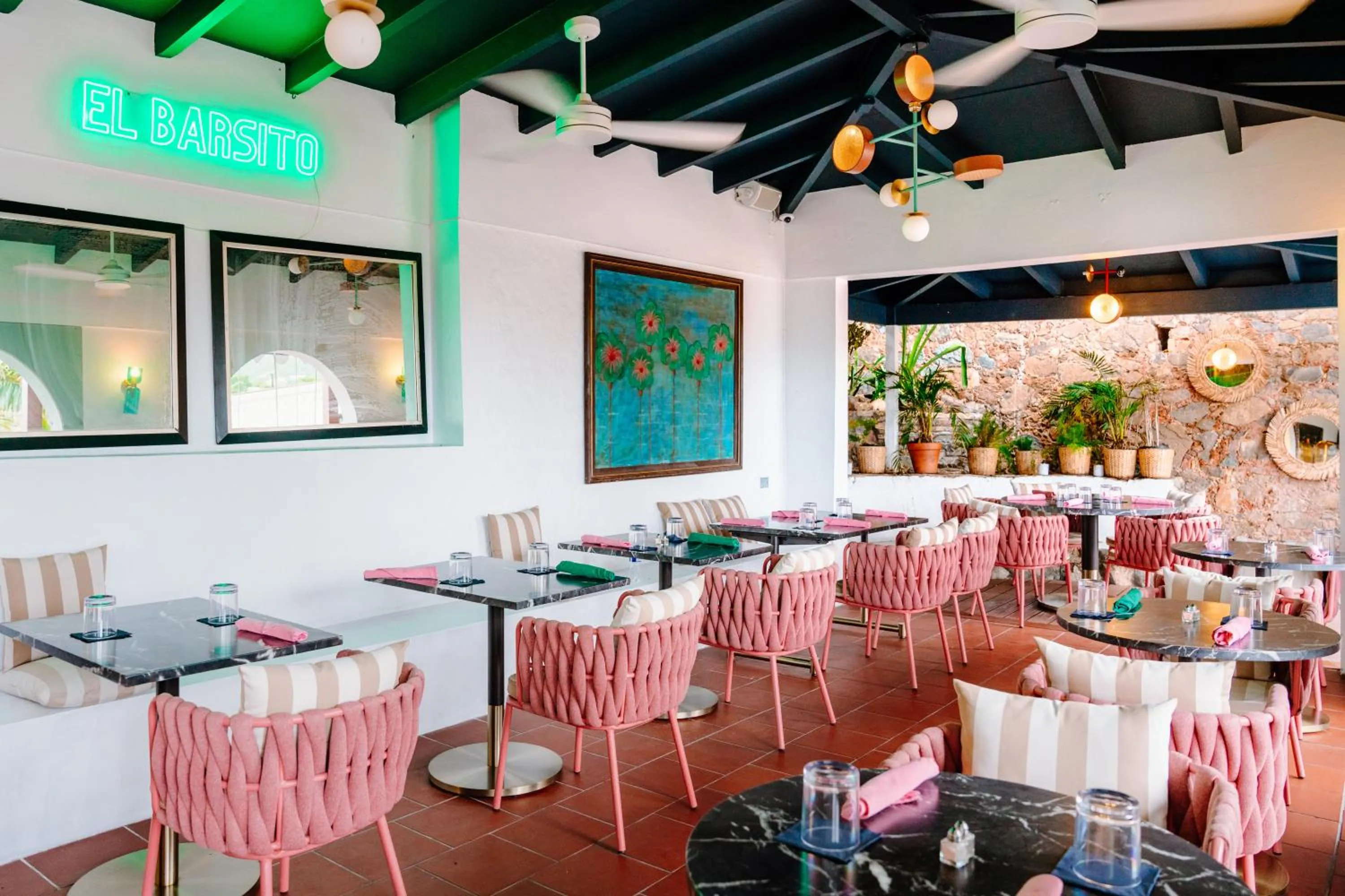 Restaurant/places to eat in The Pink Palm Hotel - Adults Only