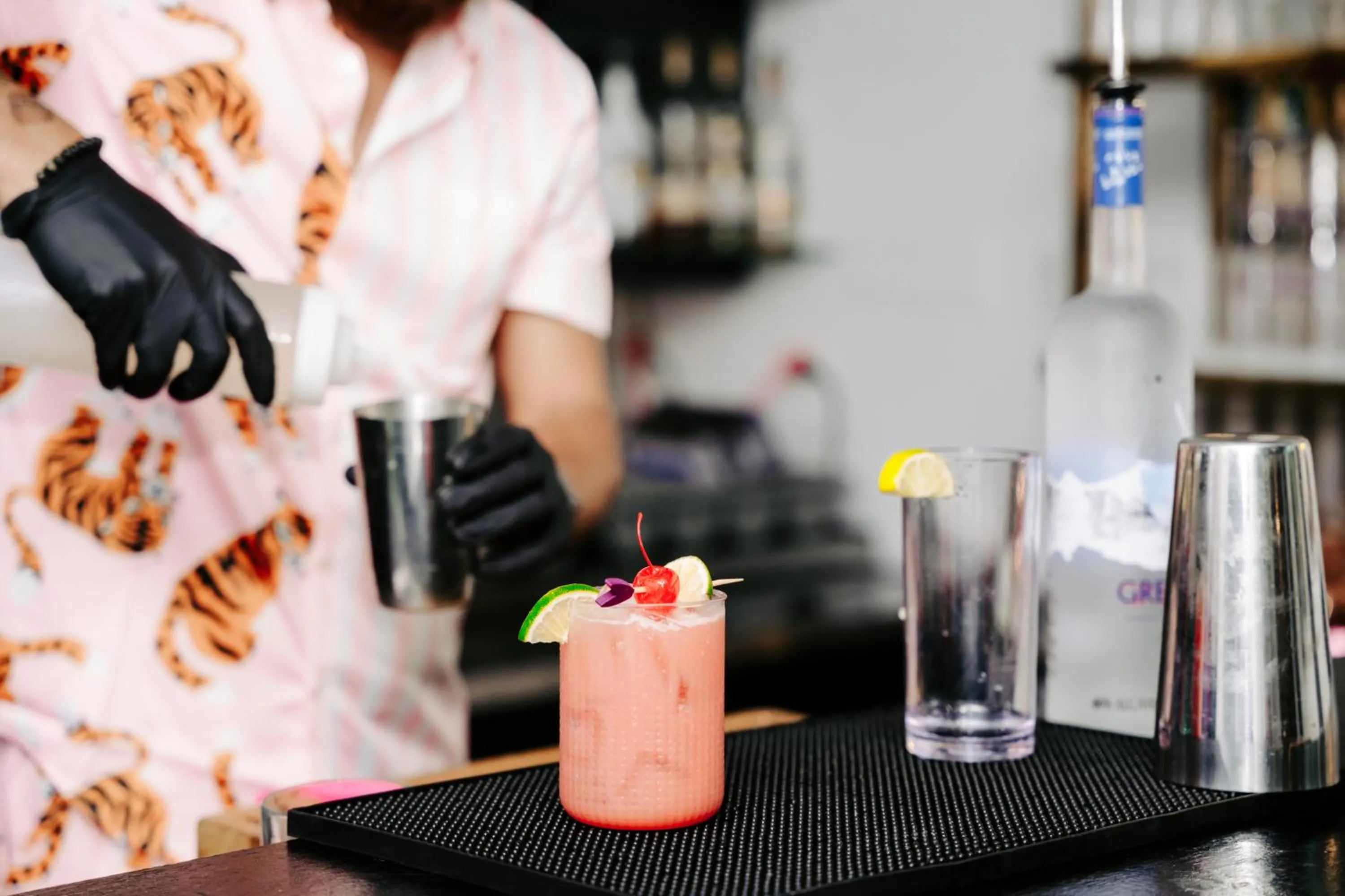 Lounge or bar in The Pink Palm Hotel - Adults Only