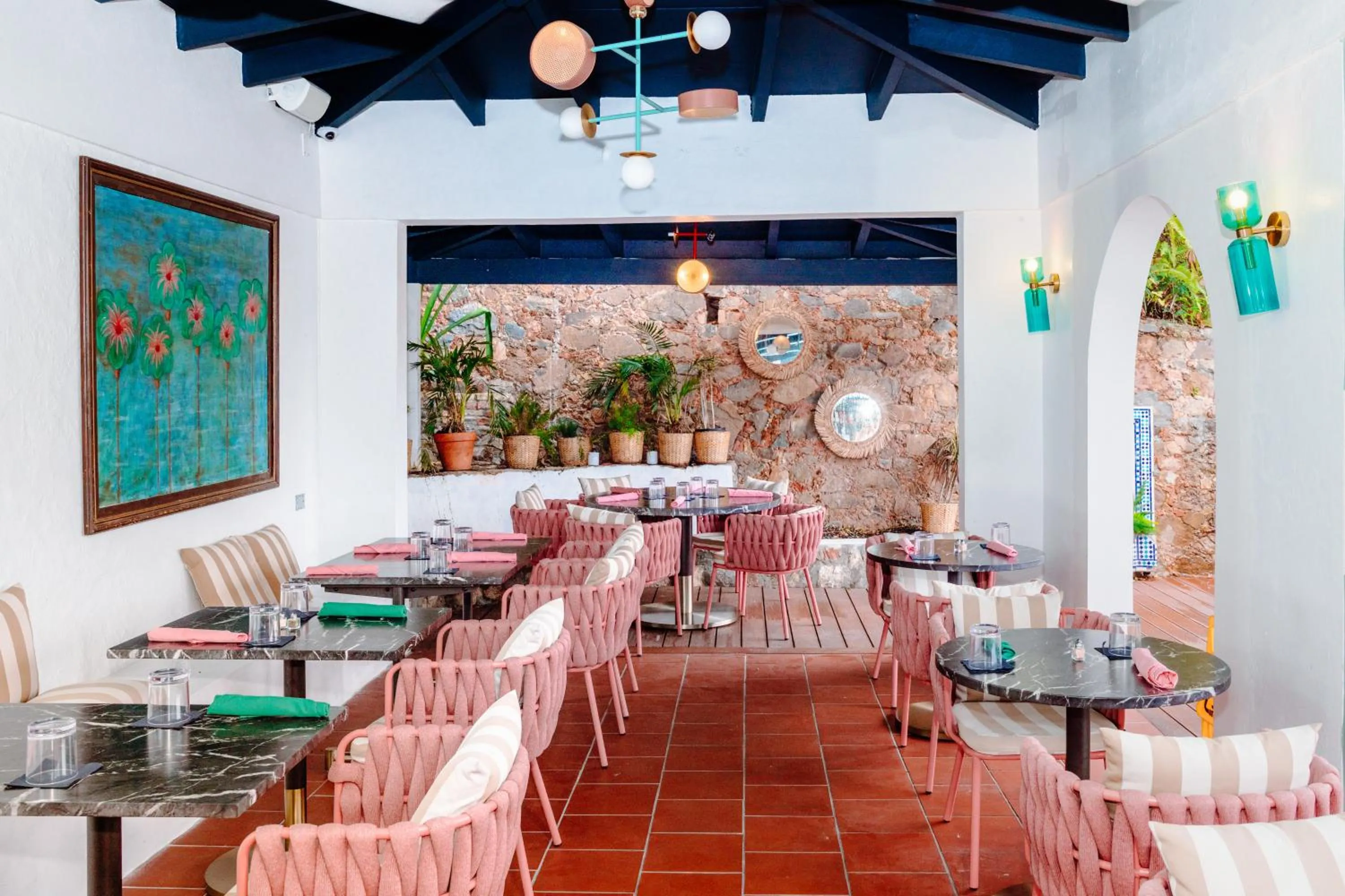 Restaurant/places to eat in The Pink Palm Hotel - Adults Only