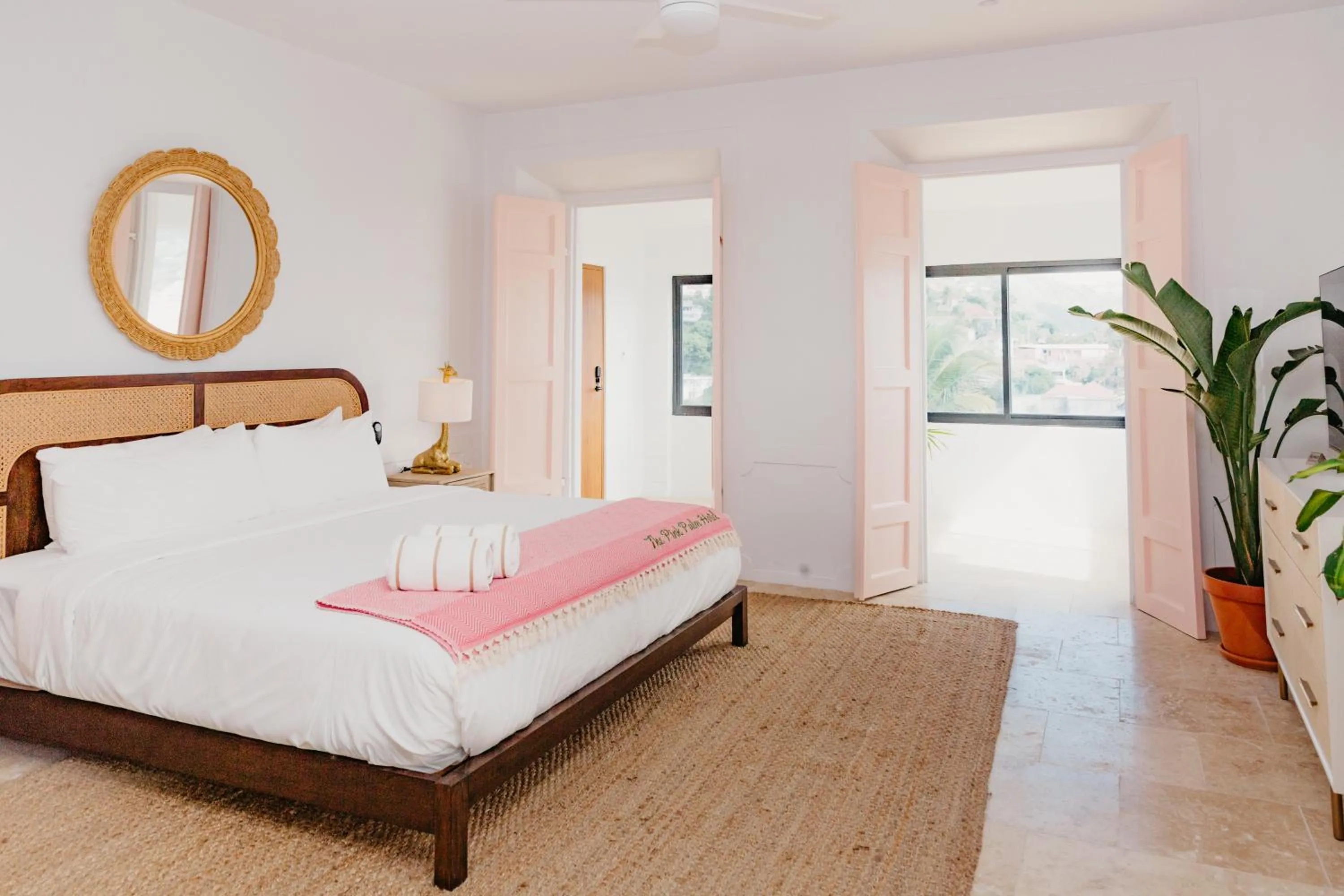Bed in The Pink Palm Hotel - Adults Only